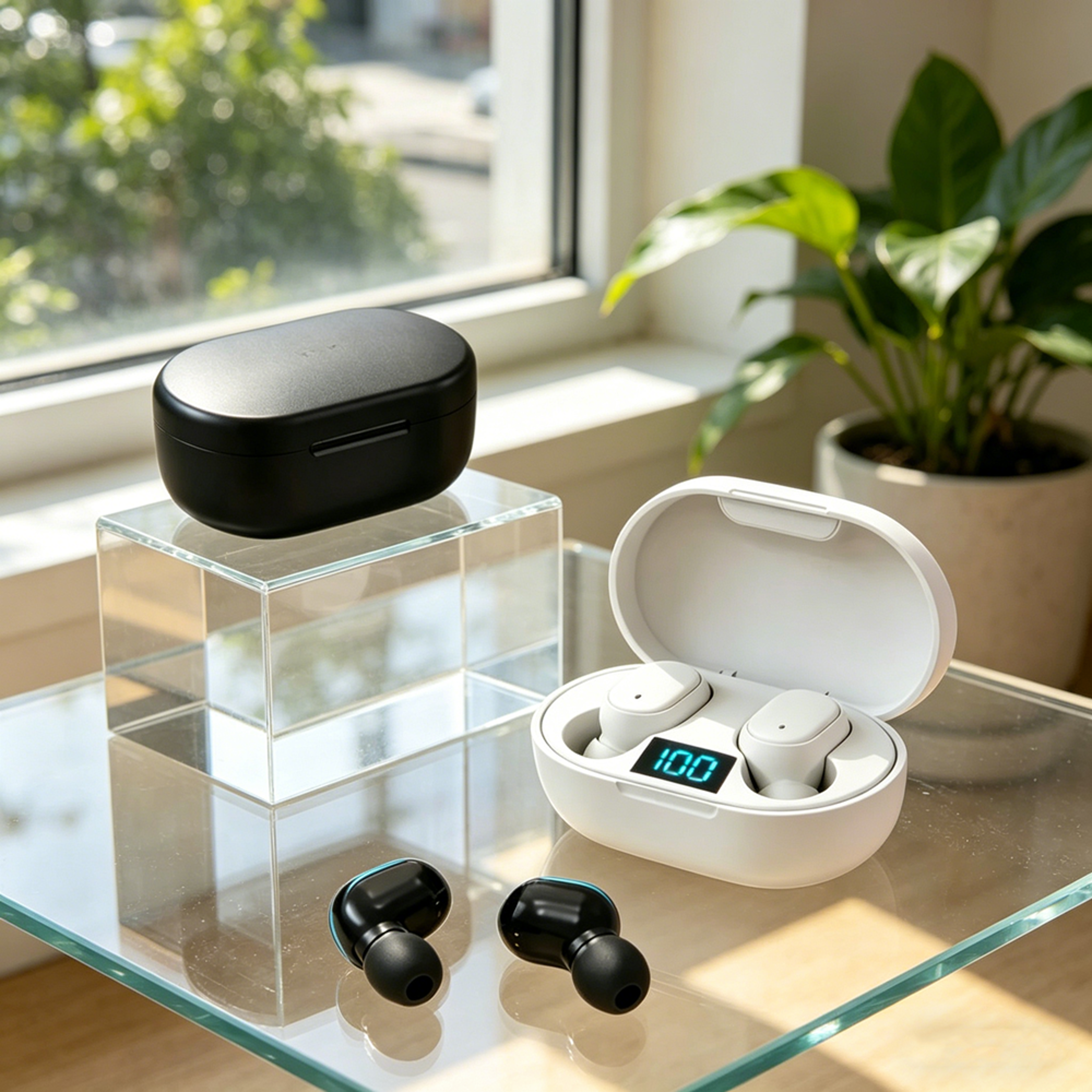 SoundBound TWS Wireless Noise Cancelling Earbuds with Mic – view 1