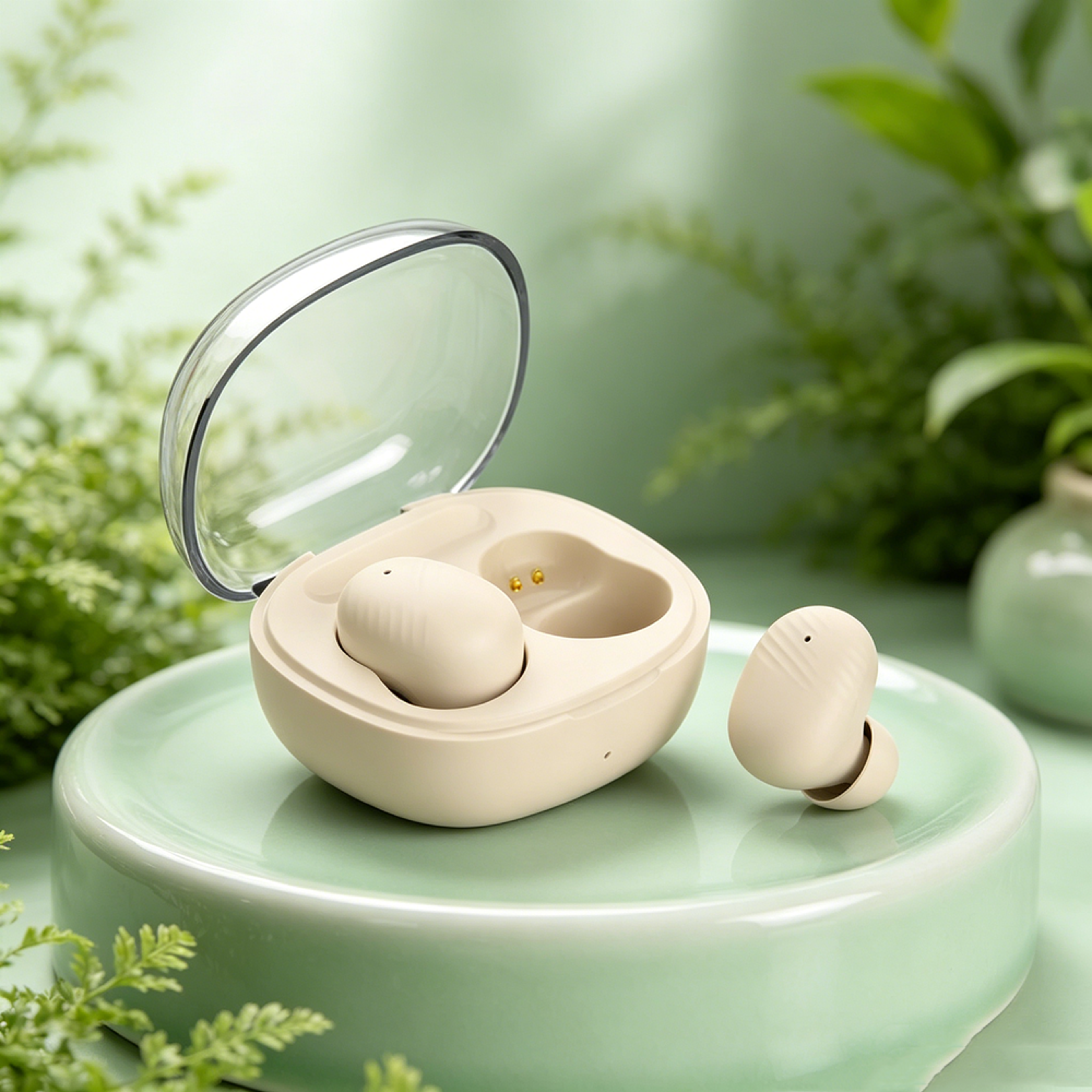 Bluetooth Waterproof Wireless Earbuds with Mic for Smartphones – view 1