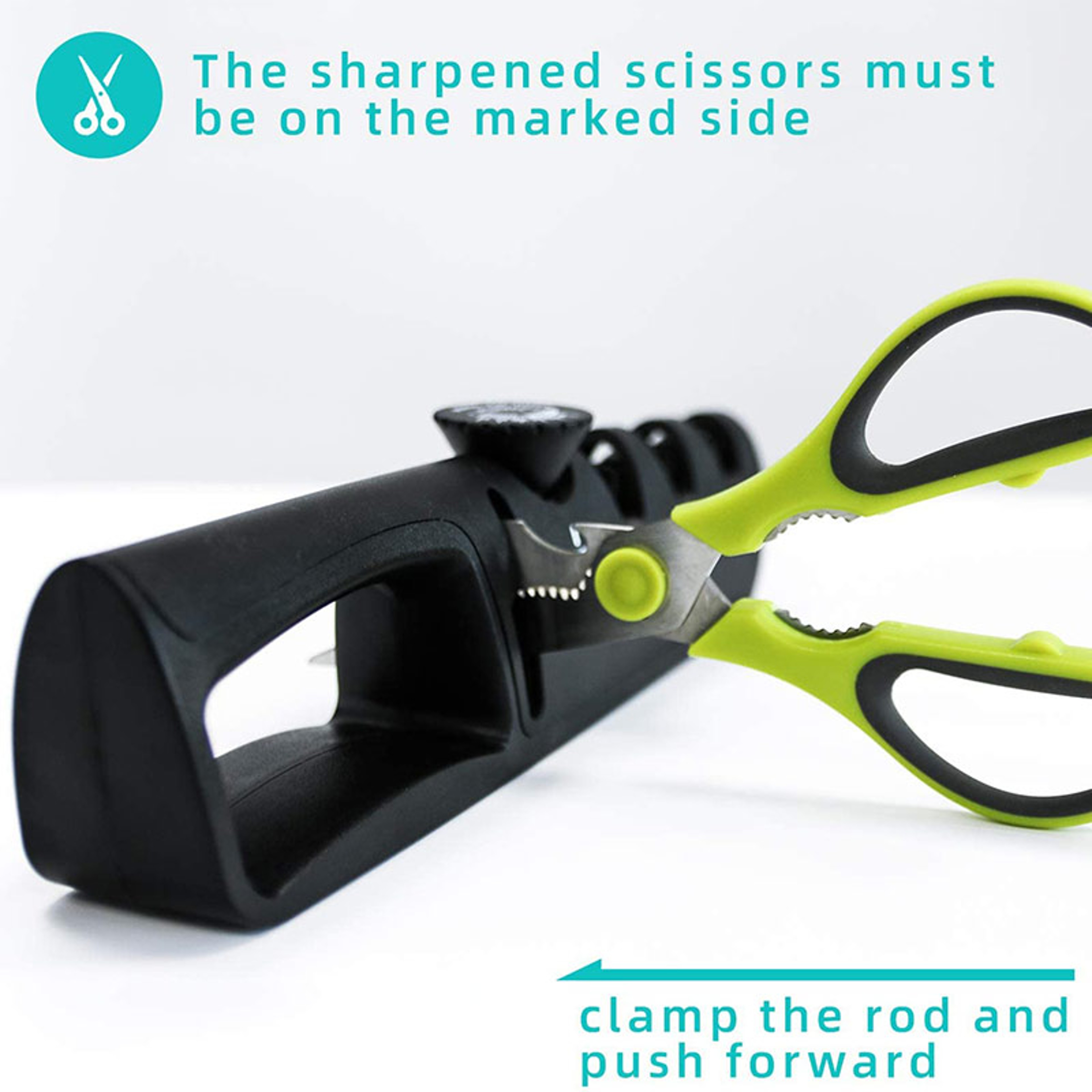 Professional Stage Adjustable Knife Sharpener Kitchen Knife & Scissors Whetstone Sharpening Tool – view 6