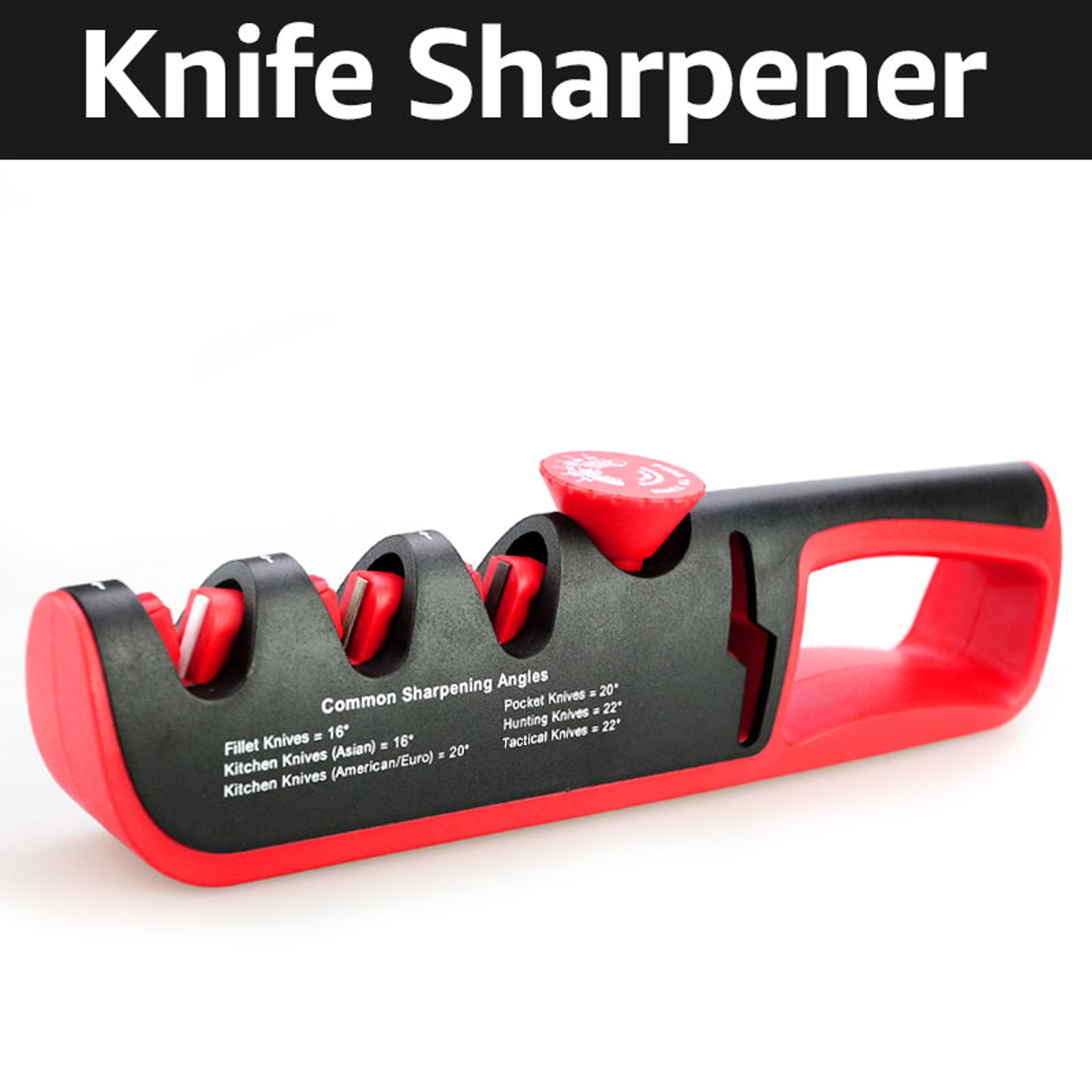 Professional Stage Adjustable Knife Sharpener Kitchen Knife & Scissors Whetstone Sharpening Tool – view 7