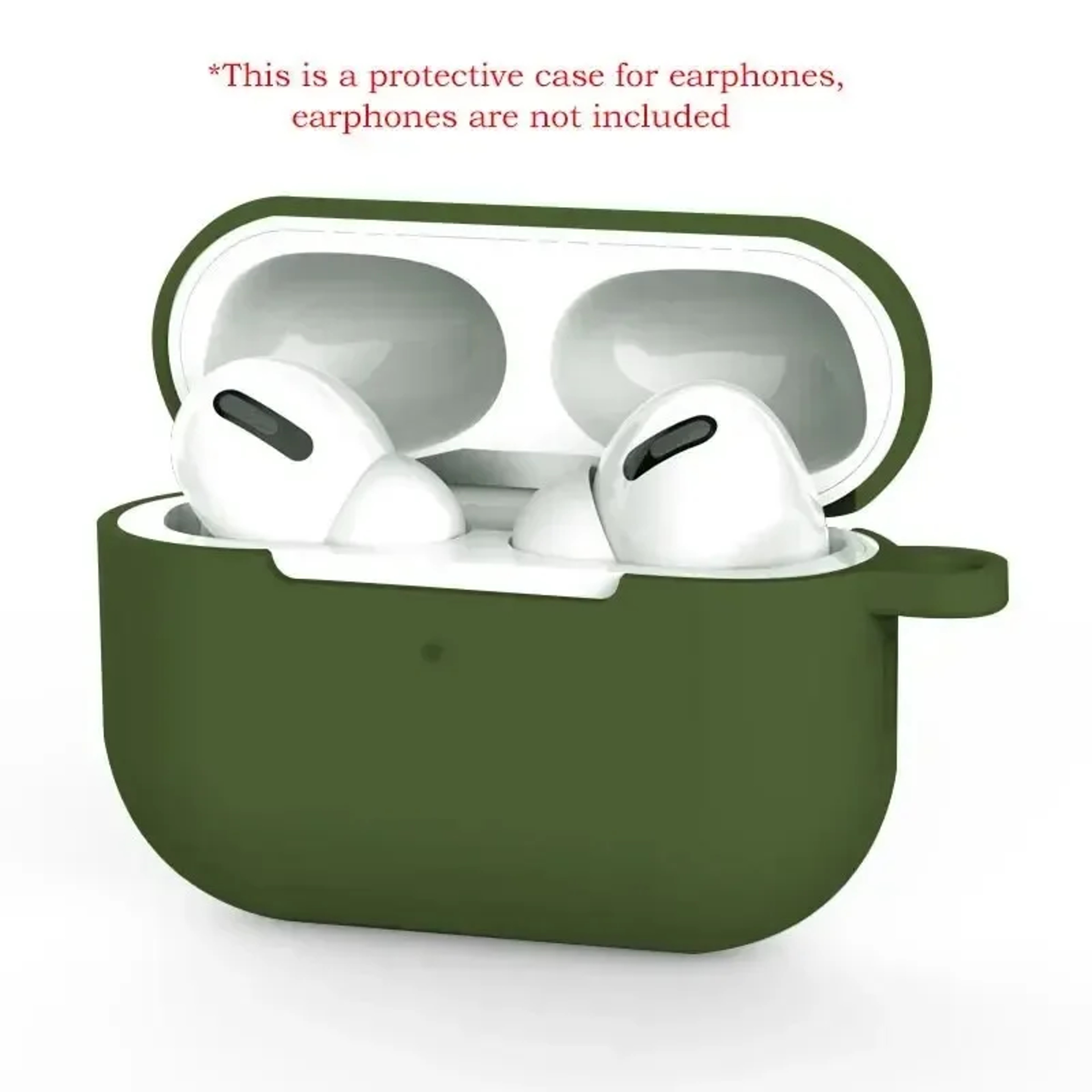 Premium Silicone Protective Cover For AirPods Pro Case Durable Soft Touch AirPods Pro Accessories 5