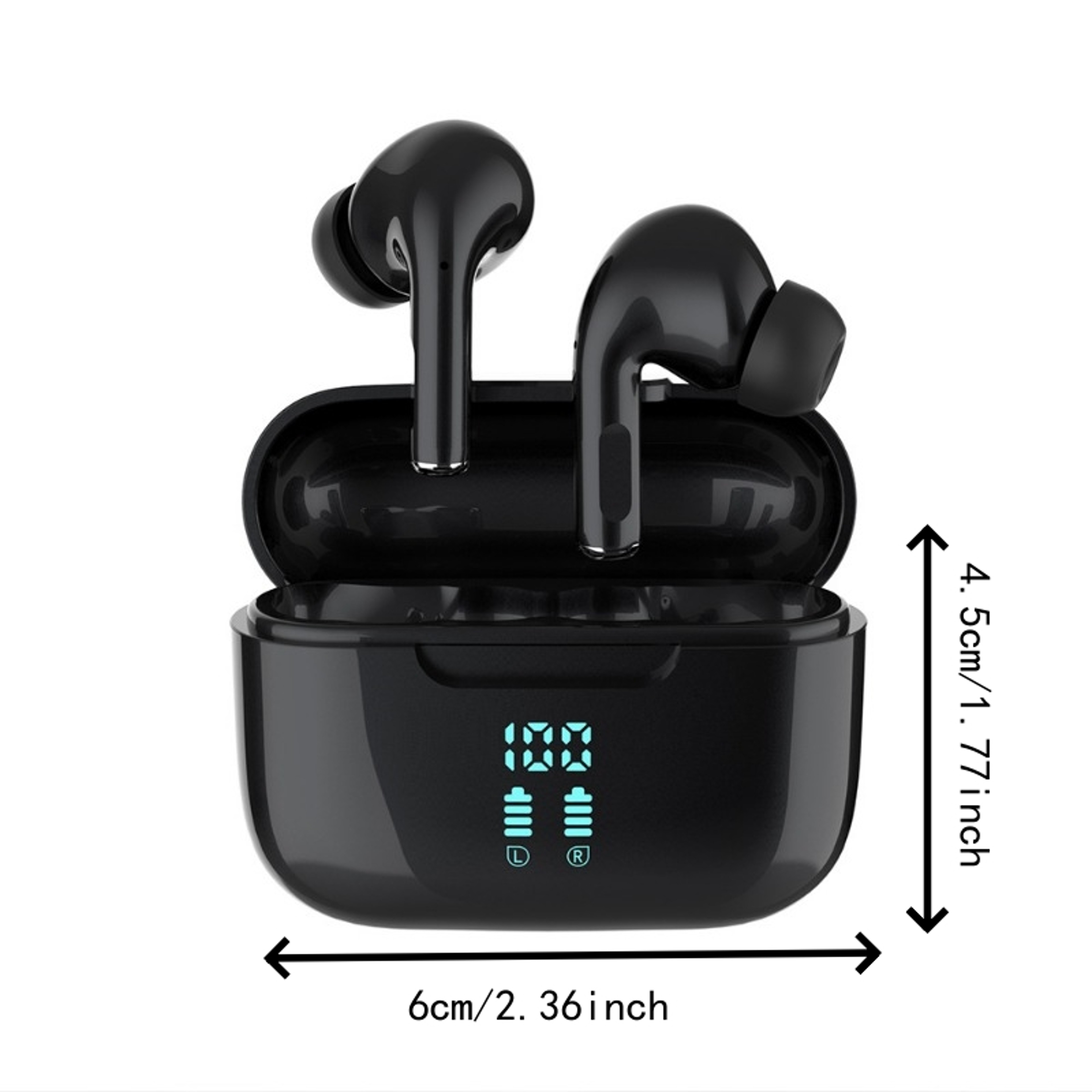 Wireless Bluetooth Earbuds With ENC Noise Reduction And Power Display 4