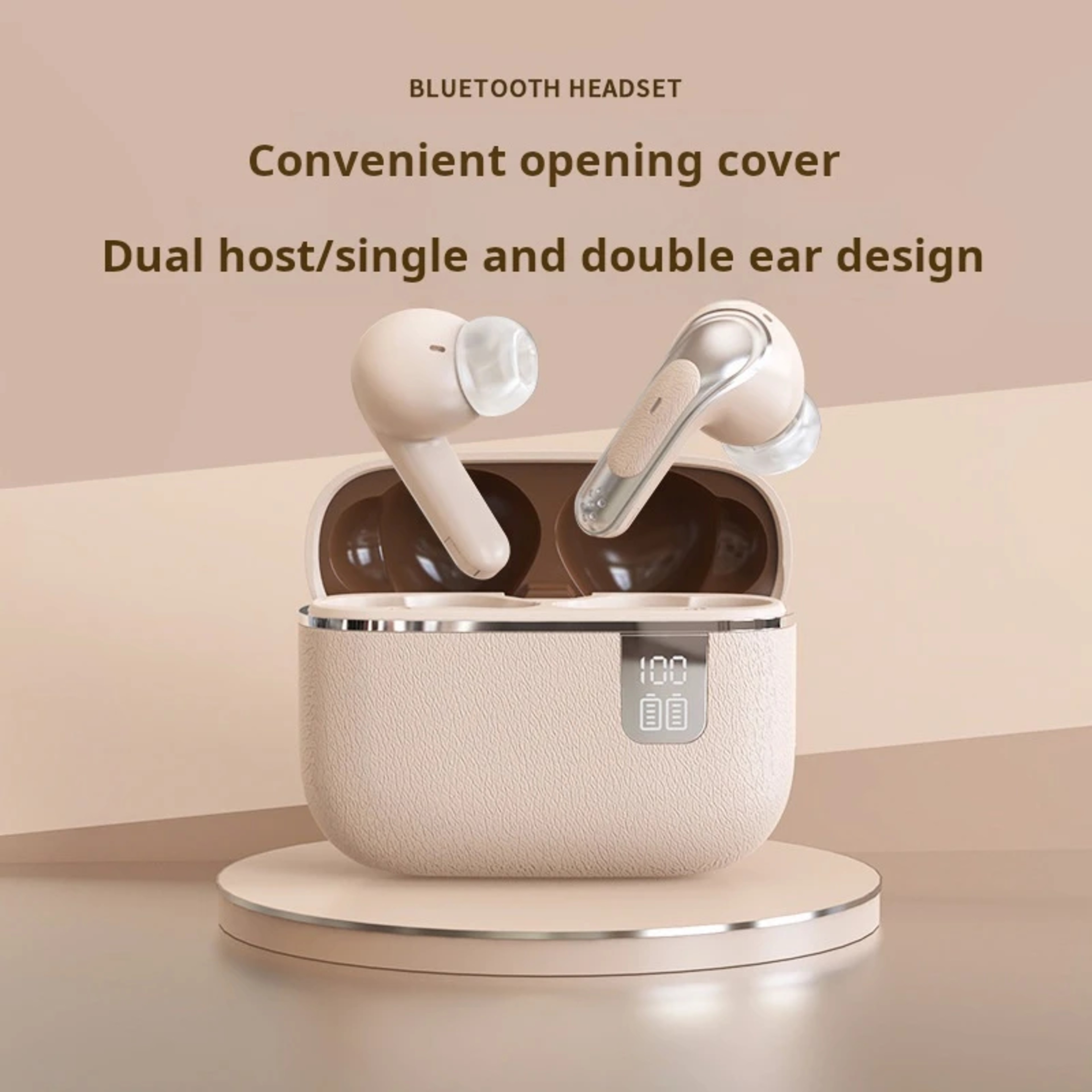 Premium HIFI True Wireless Earbuds With LED Display 1