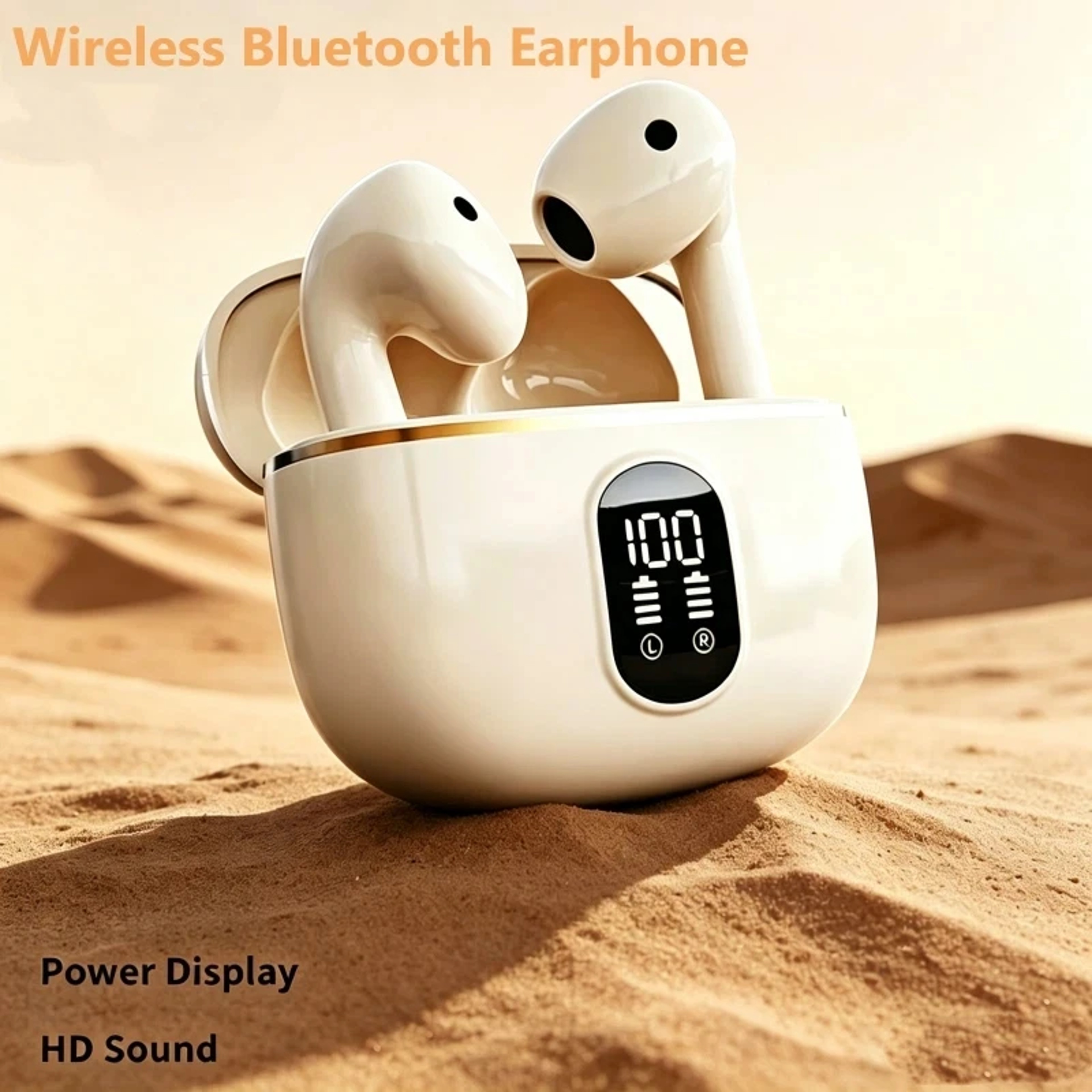 Ultimate SoundPro True Wireless Bluetooth Earbuds with LED Power Display & HiFi Stereo – view 1