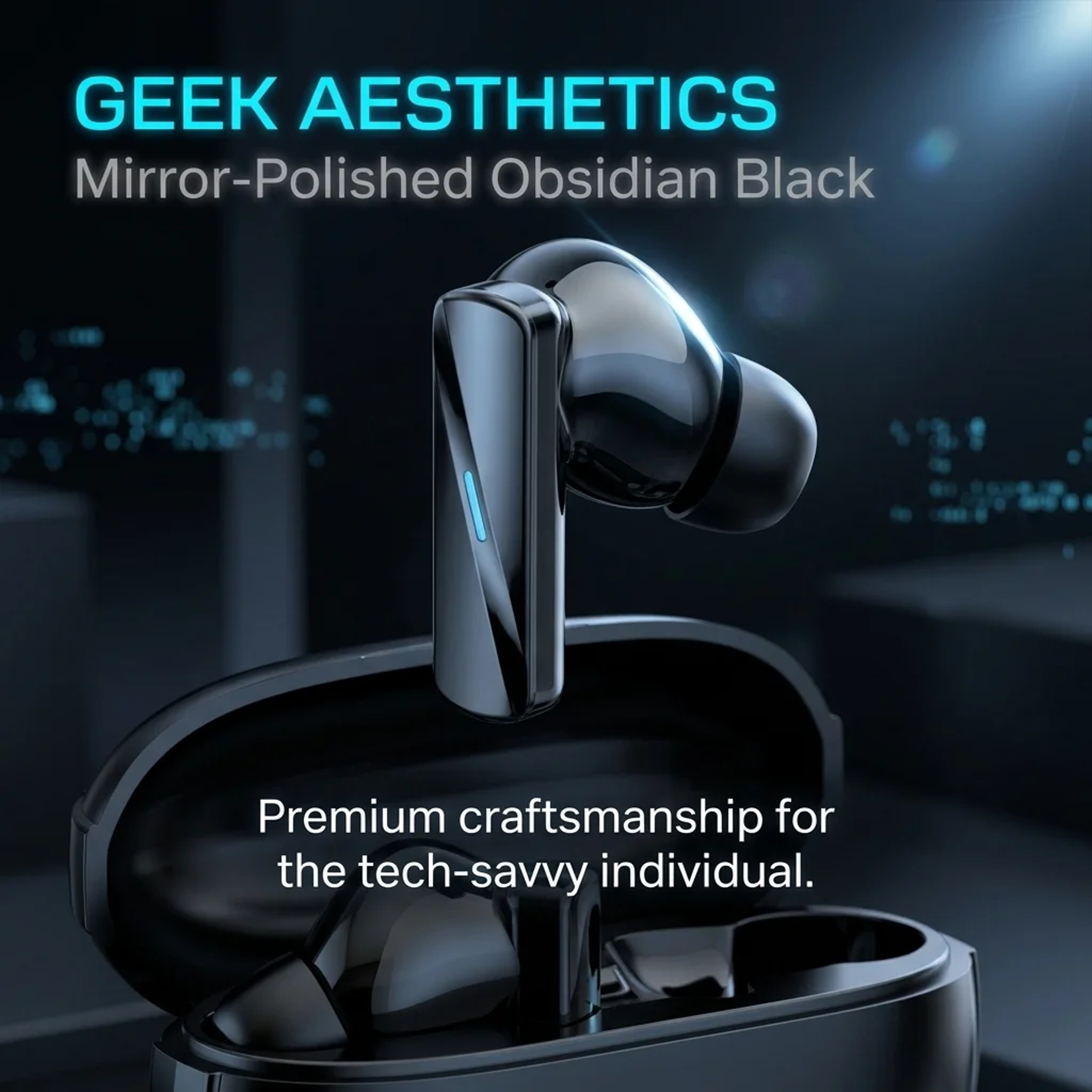 Premium Compact Wireless Bluetooth Earbuds with Touch Controls & Noise Isolation – view 6