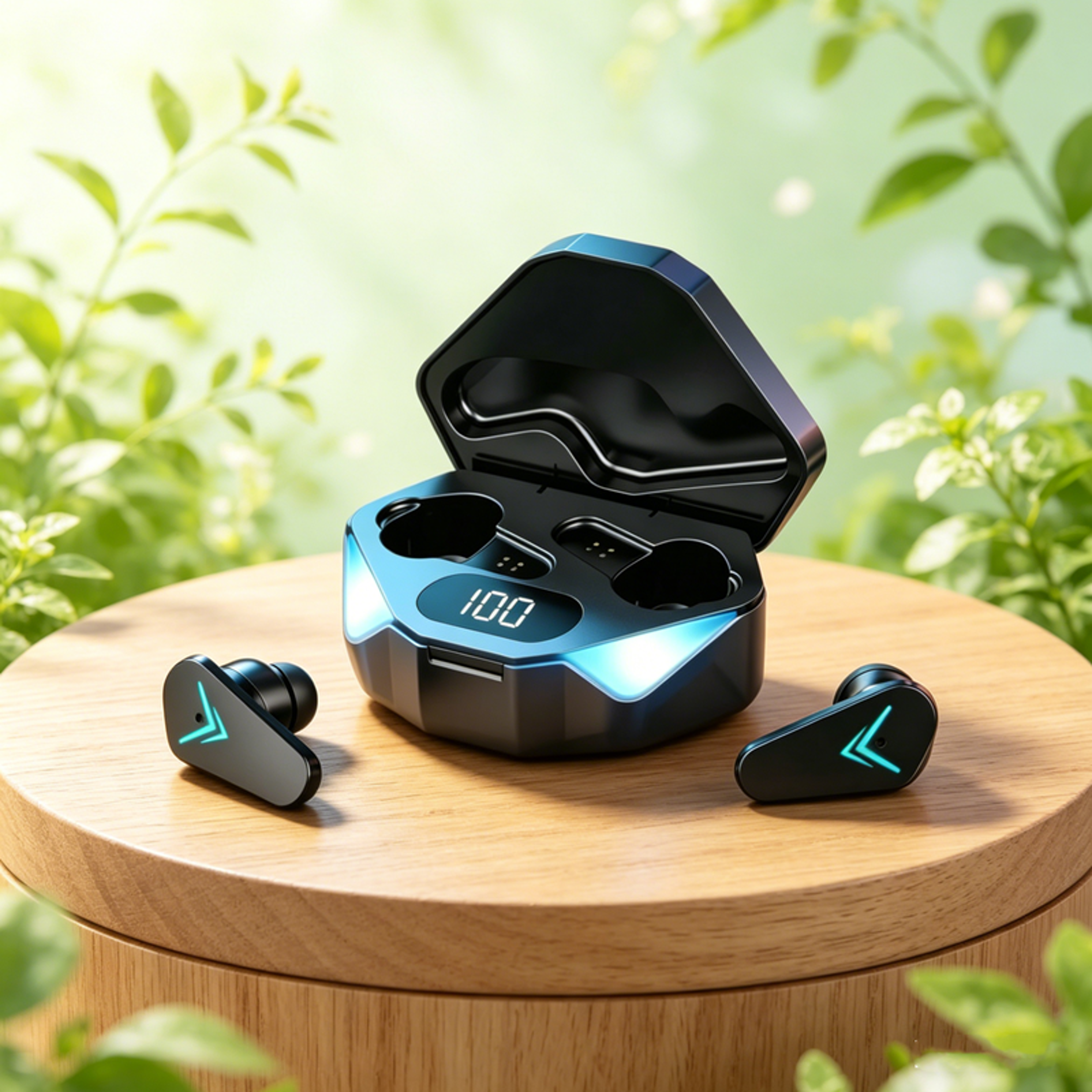 Low Latency Wireless Gaming Earbuds Bluetooth TWS Gamer Headset 0