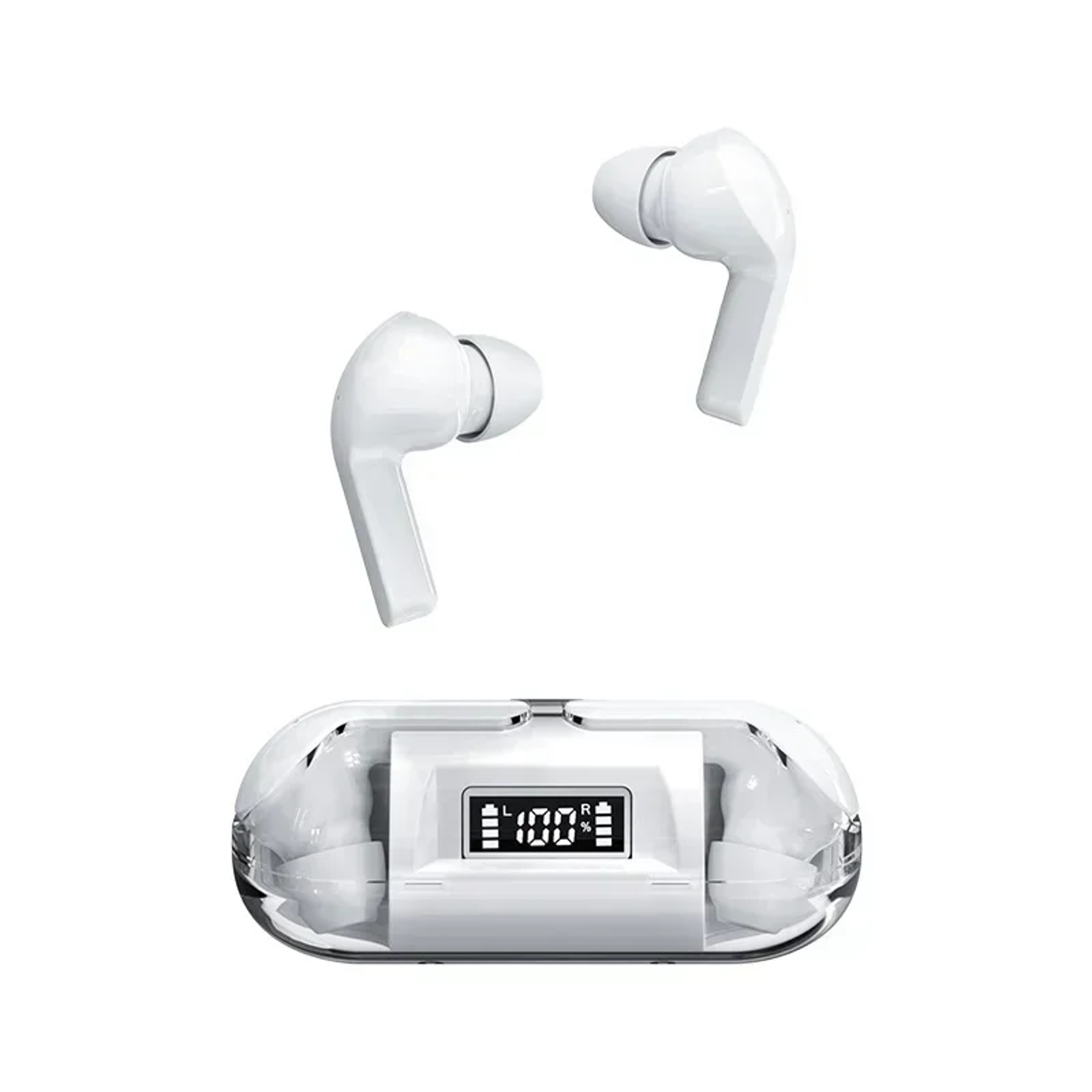 Smart Display Wireless Earbuds with Bluetooth Stereo Sound and Mic – view 9