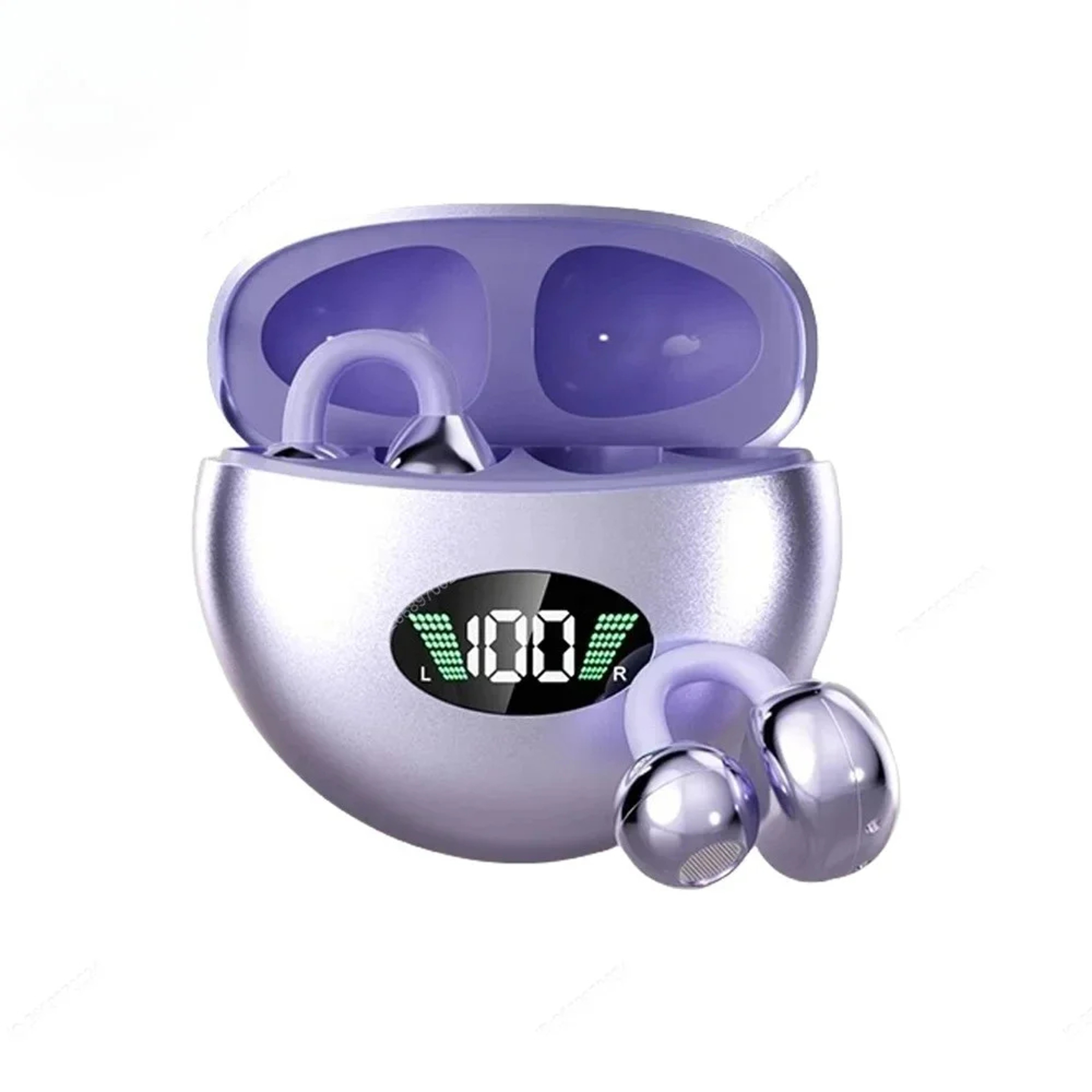 Clip On Wireless Bluetooth Earbuds With Mic for Sports – view 8