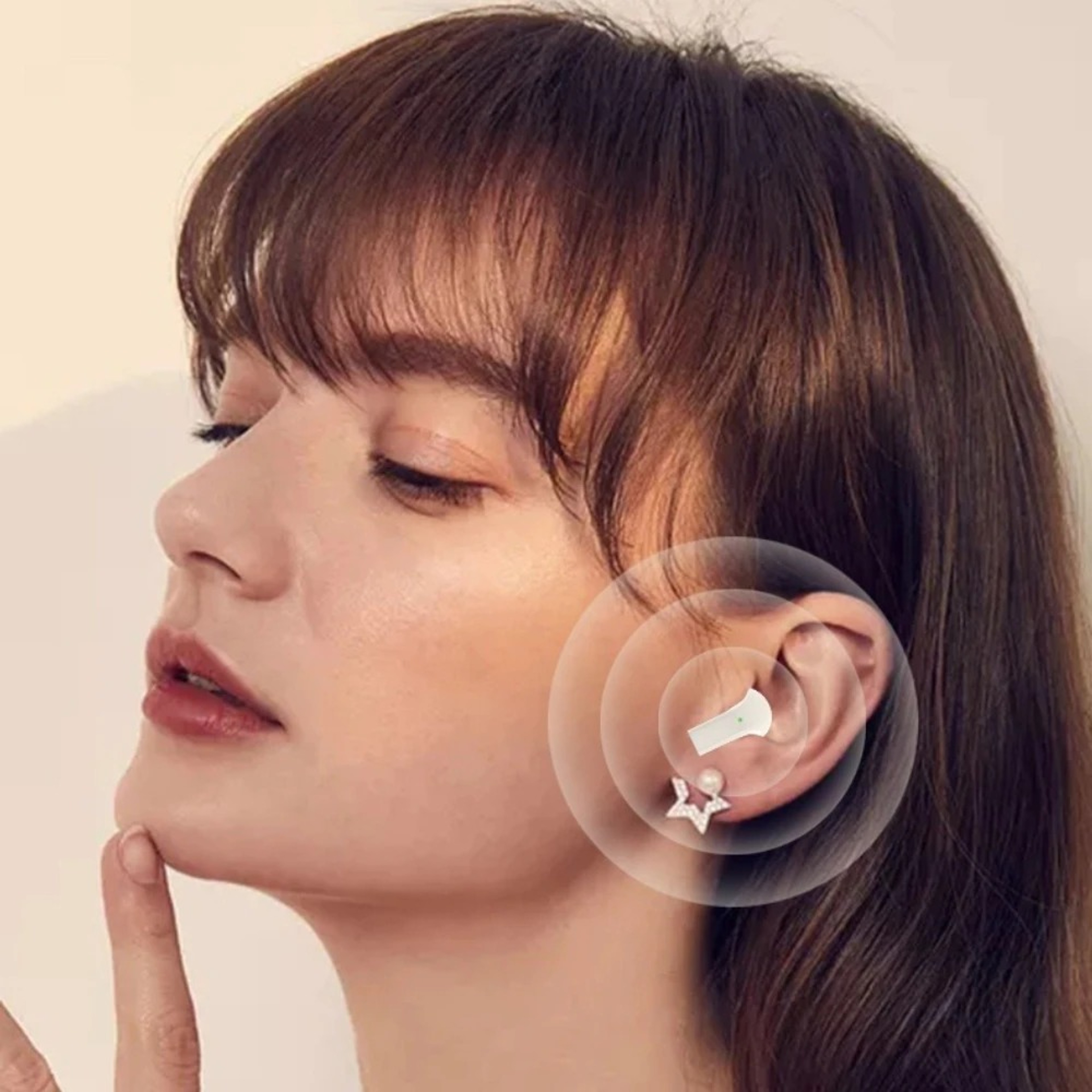 OWS Open Ear Wireless Earbuds With Mic And All Day Battery 0