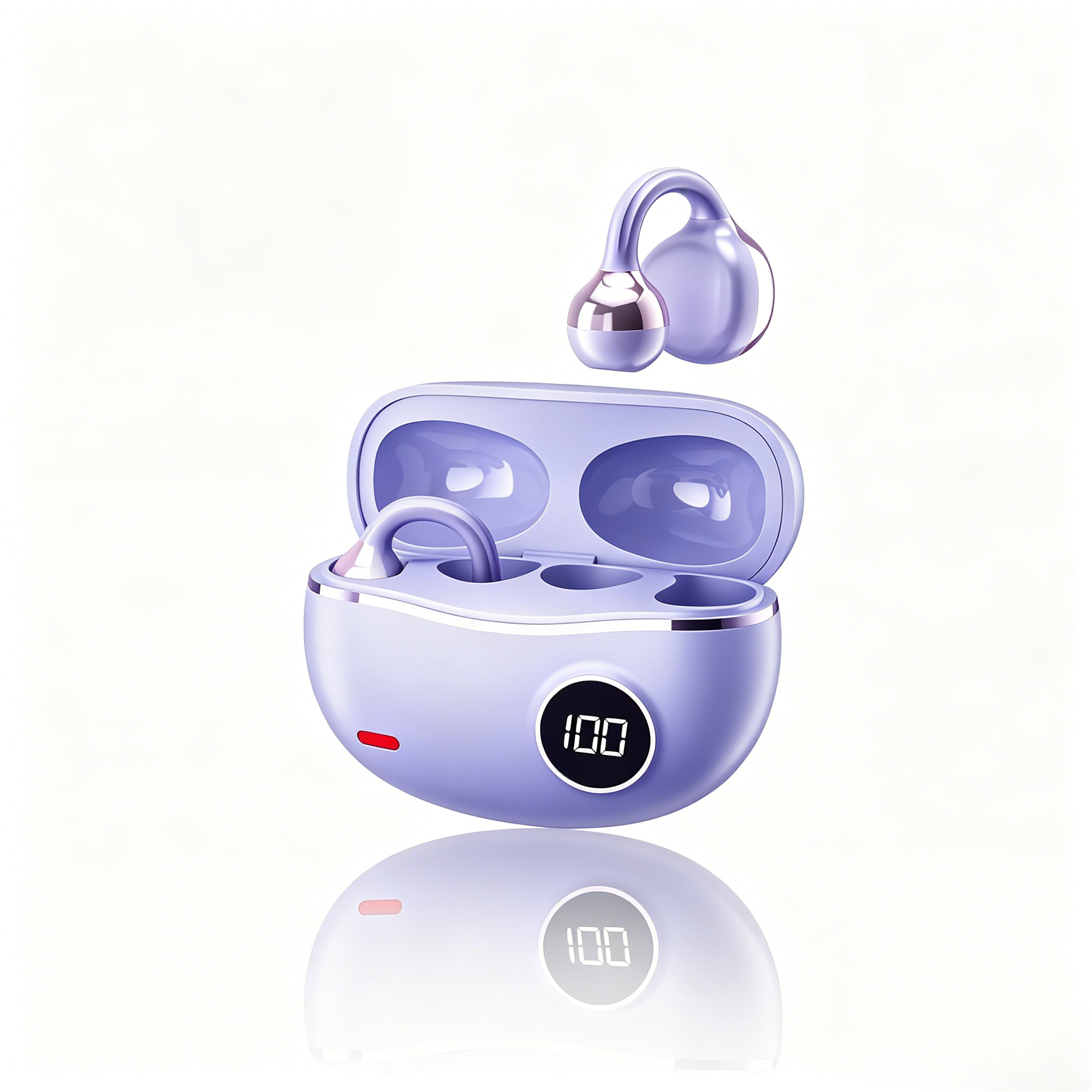 Wireless Bluetooth Earbuds with Digital Power Display and HiFi Stereo Sound – view 1