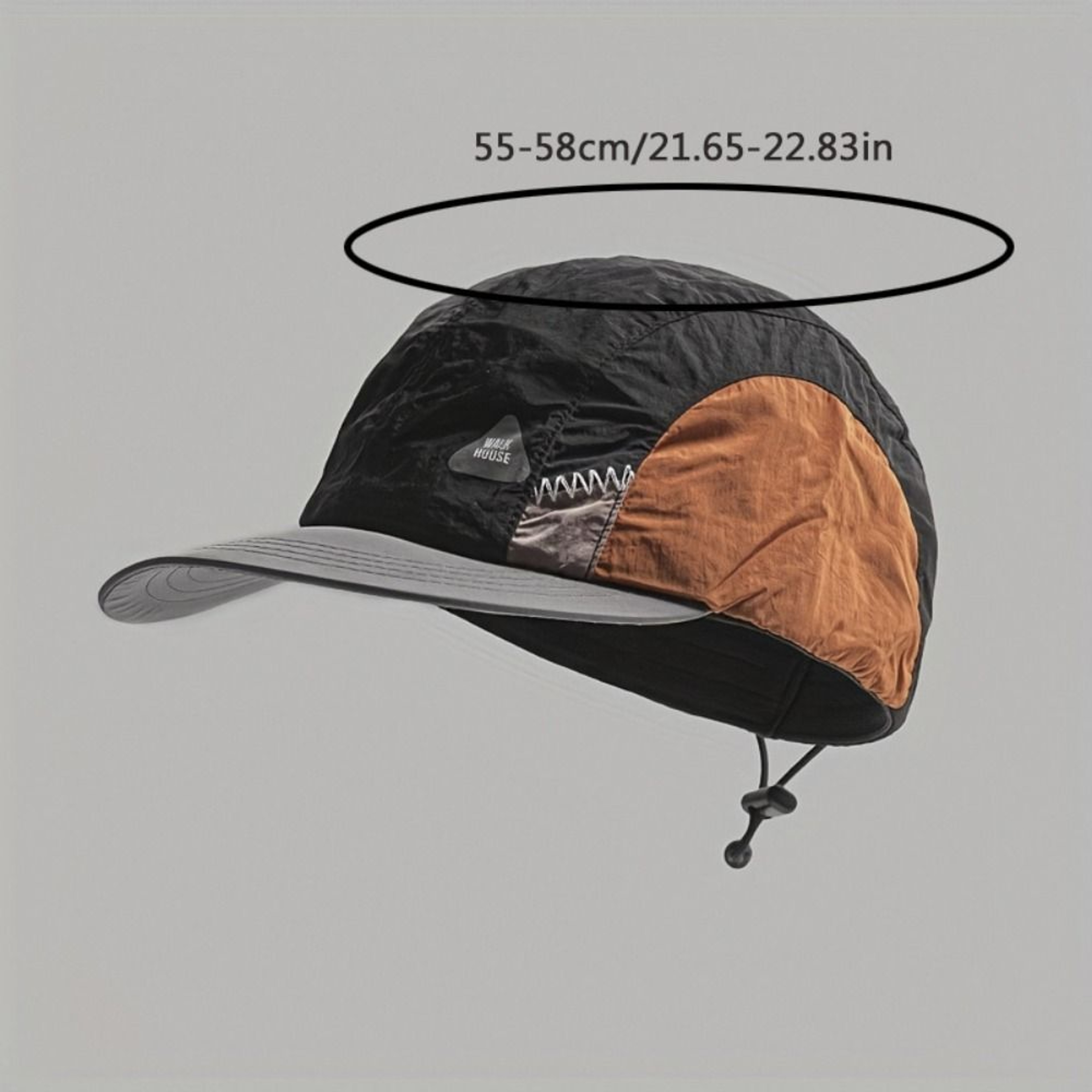 Breathable Flat Brim Quick Dry Baseball Cap Sun Protection Hiking Hat 3