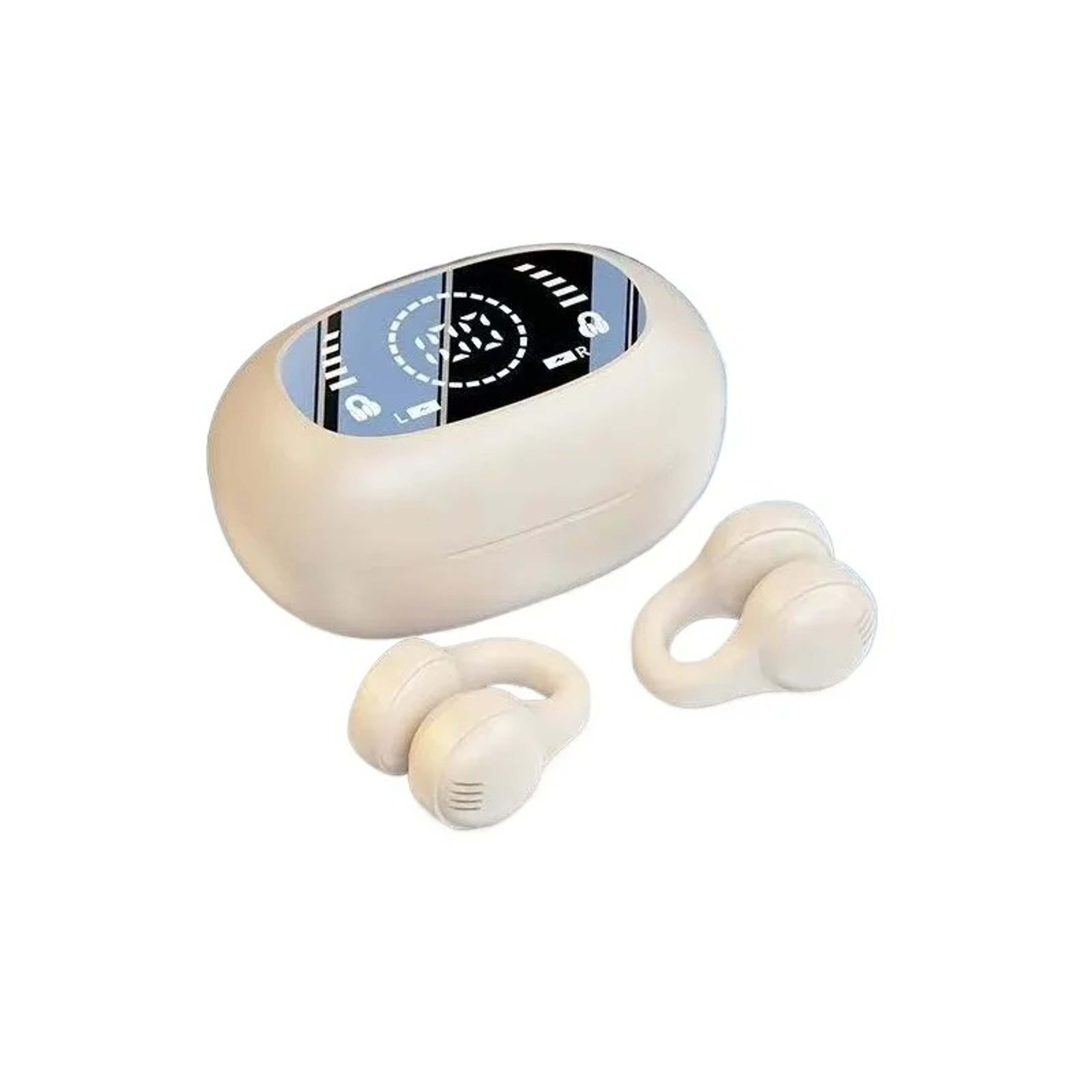 Mirror Style OWS Ear Clip Bluetooth Open Ear Wireless Earbuds For Sports  HiFi Sound Comfort 8