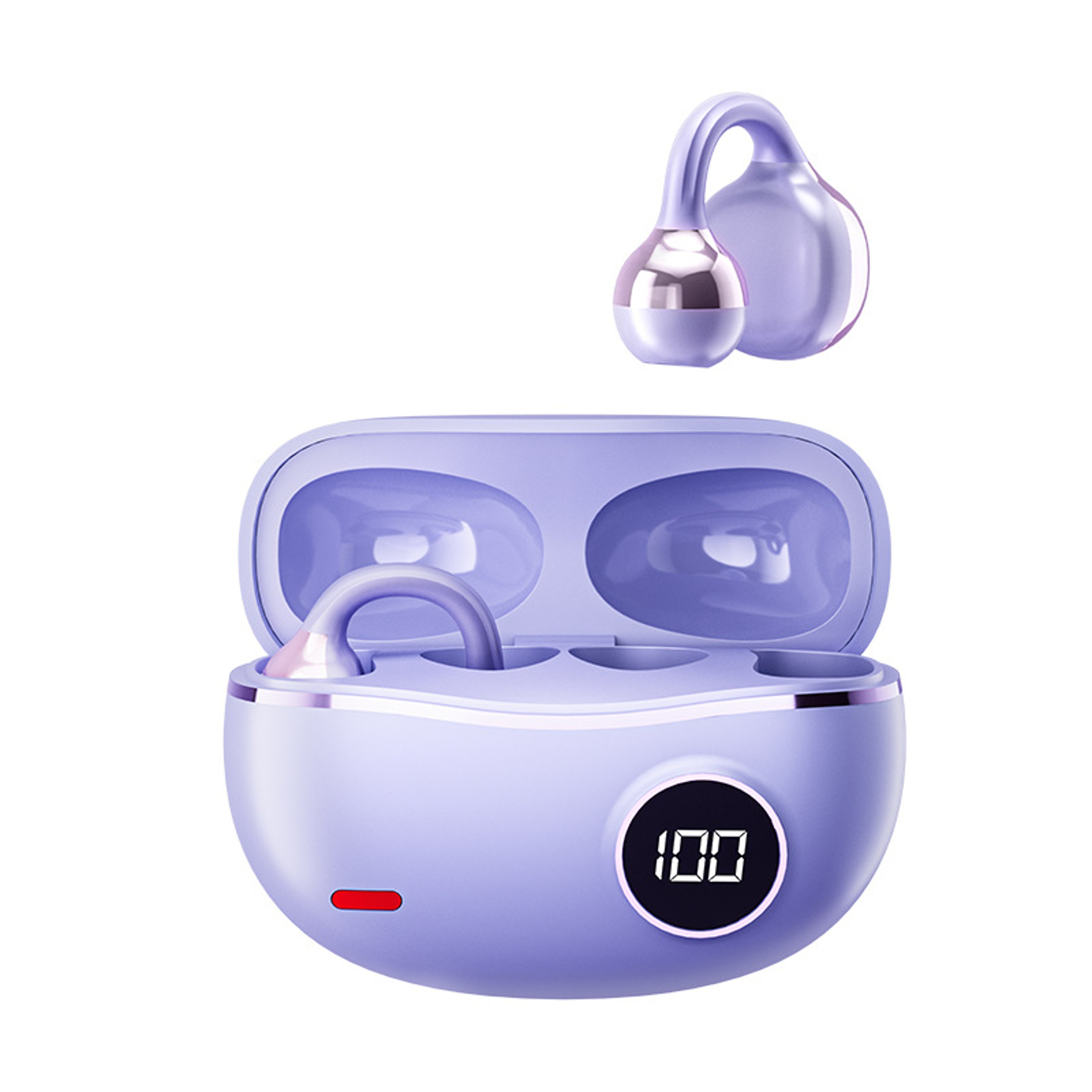 Bluetooth Wireless Earbuds With Digital Display Hi Fi Stereo Sound  Mic 8