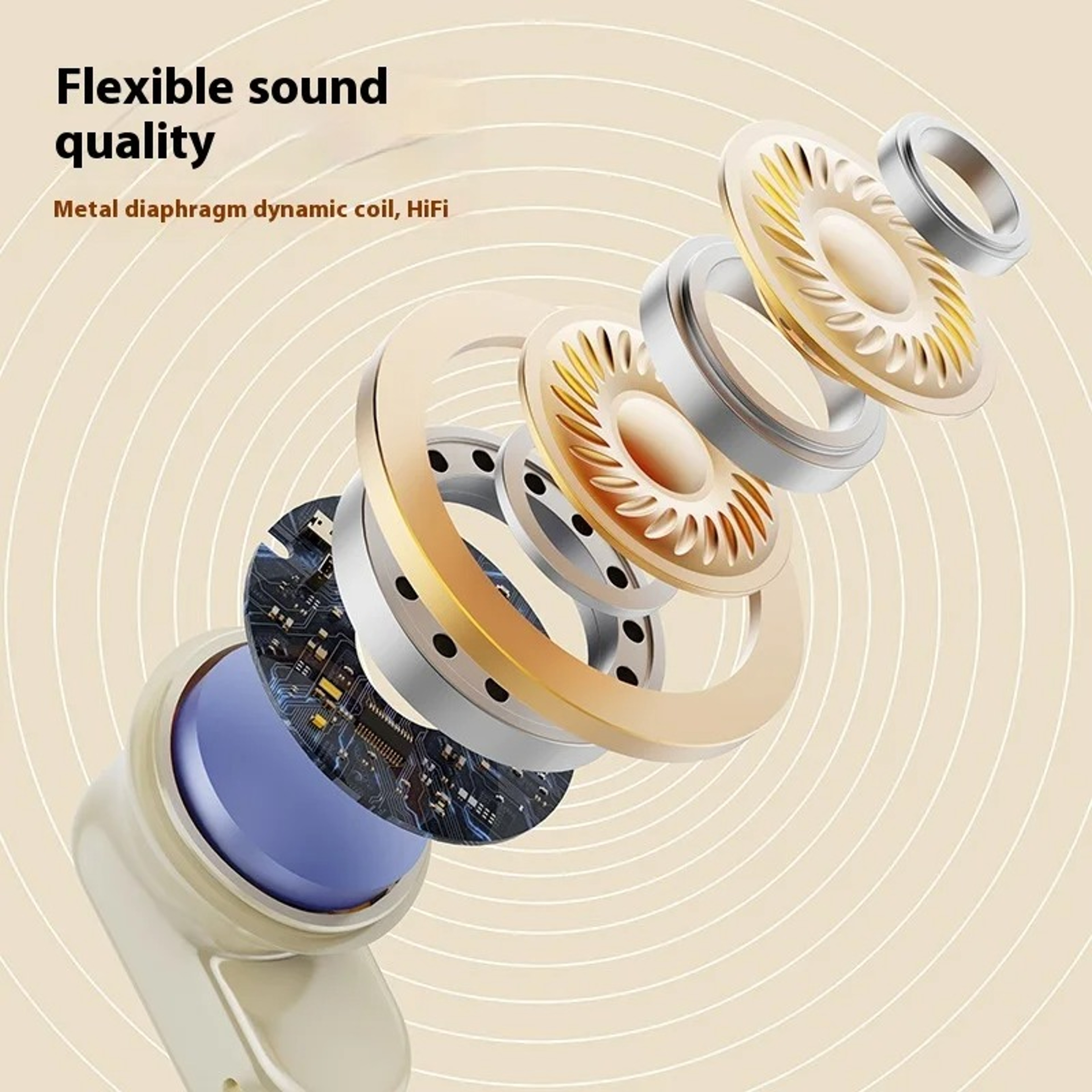 Bluetooth TWS Wireless Earbuds with Waterproof Comfort Fit – view 4