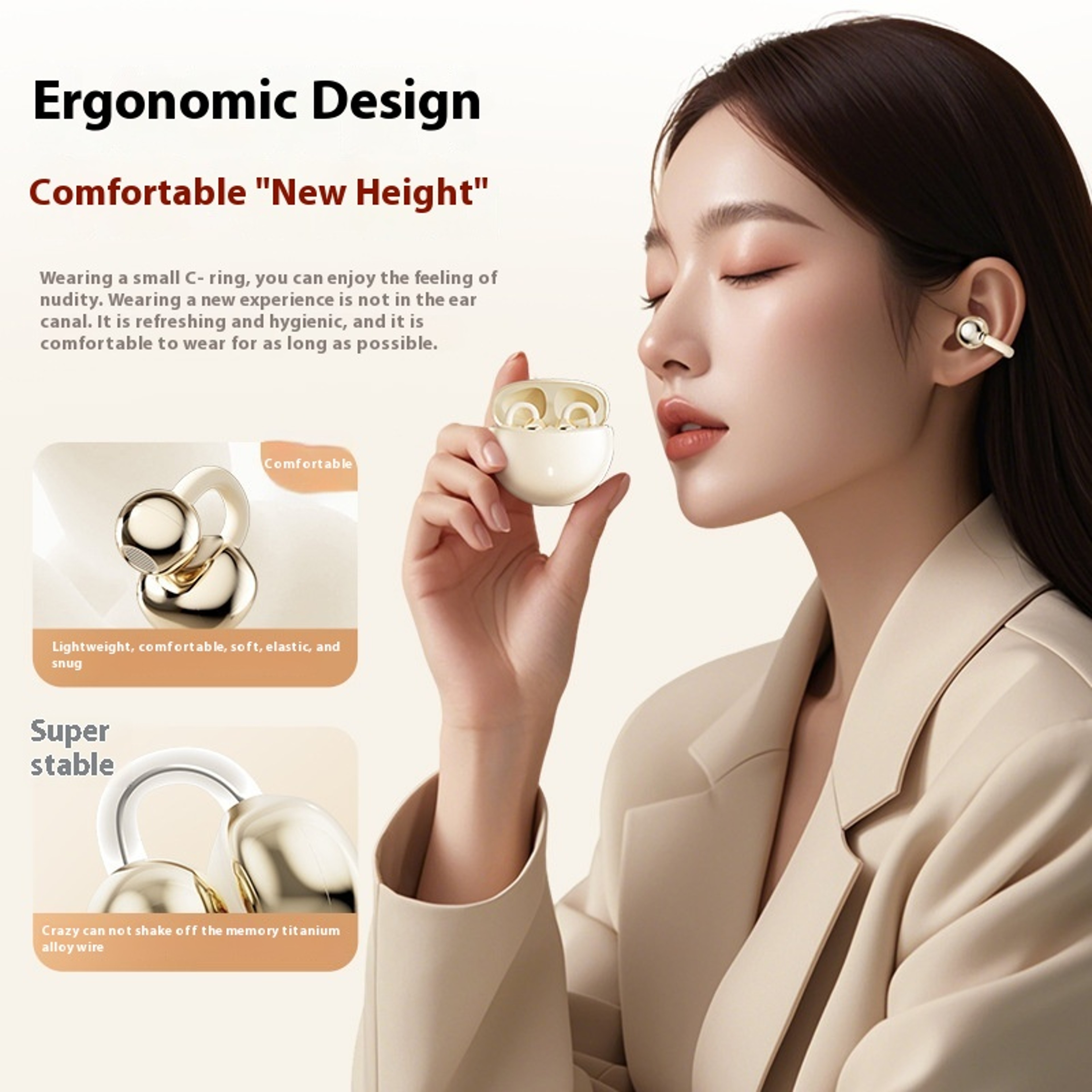 Berlin Wireless Bluetooth Earbuds With Mic And Waterproof Comfort Fit 1