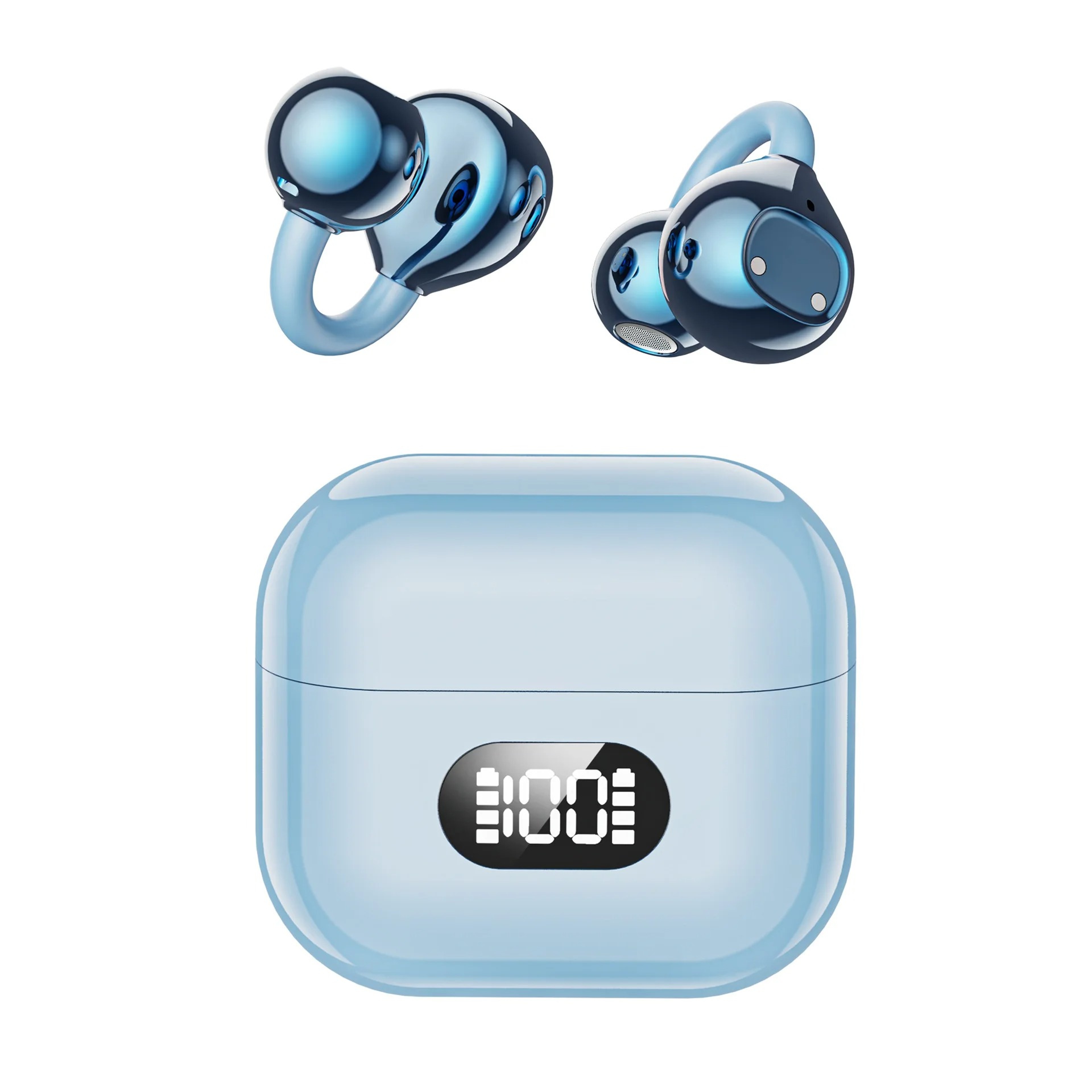 Open Ear Clip Bluetooth Wireless Earbuds With Clear Calls 6