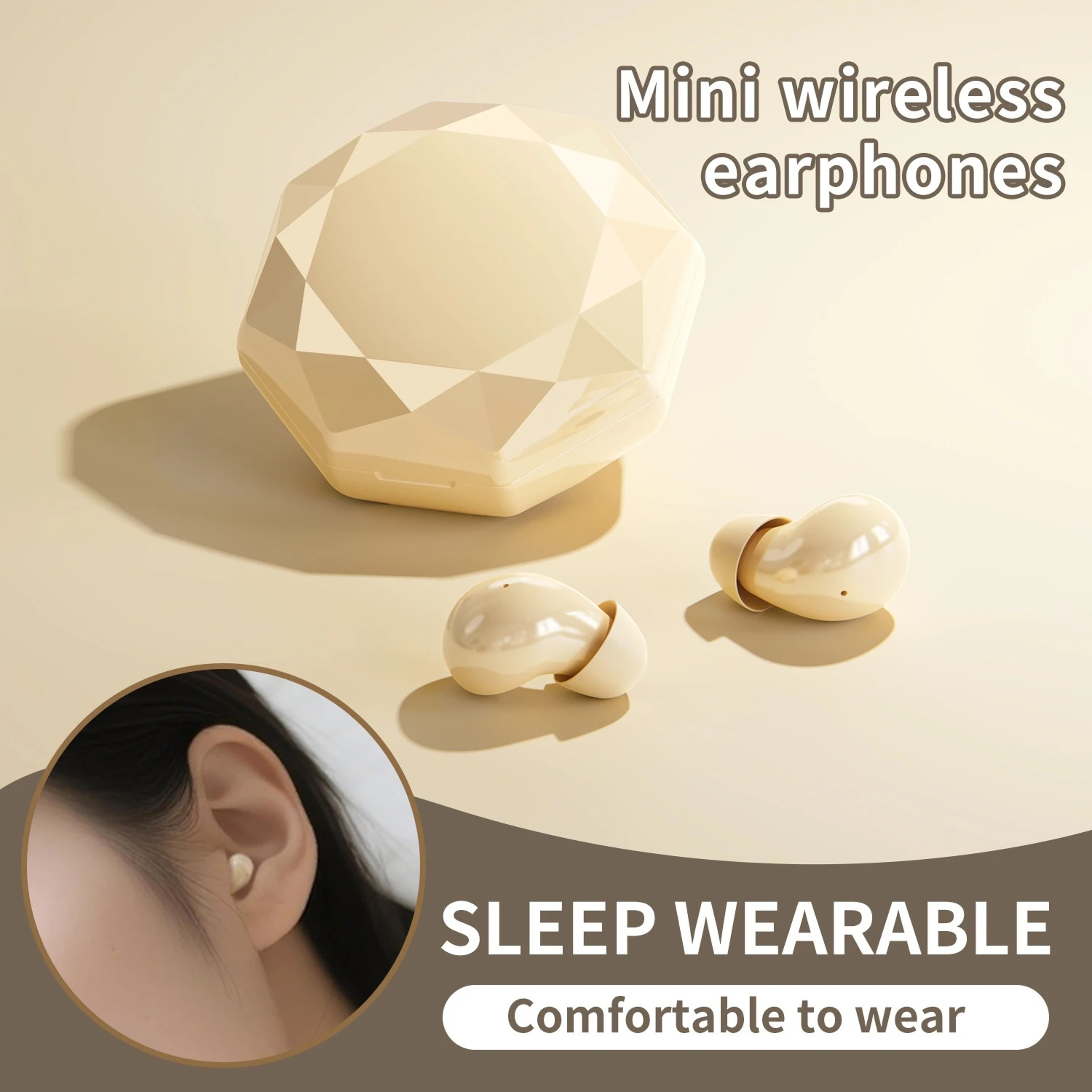 Ultra Thin Invisible Sleep Earbuds for Side Sleepers – view 3