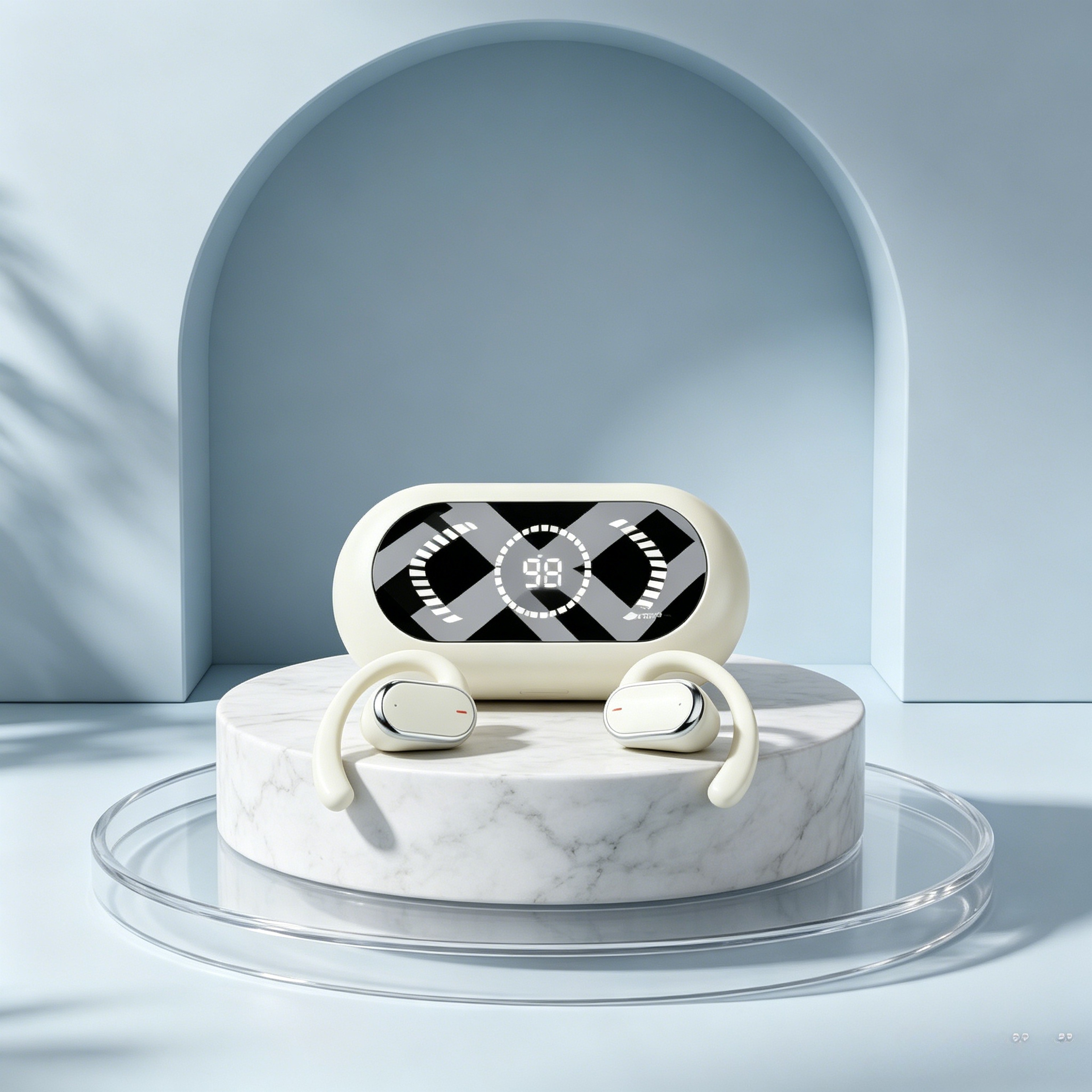 Low Latency Earhook Wireless Earbuds with Bluetooth for Gaming and Sports – view 1