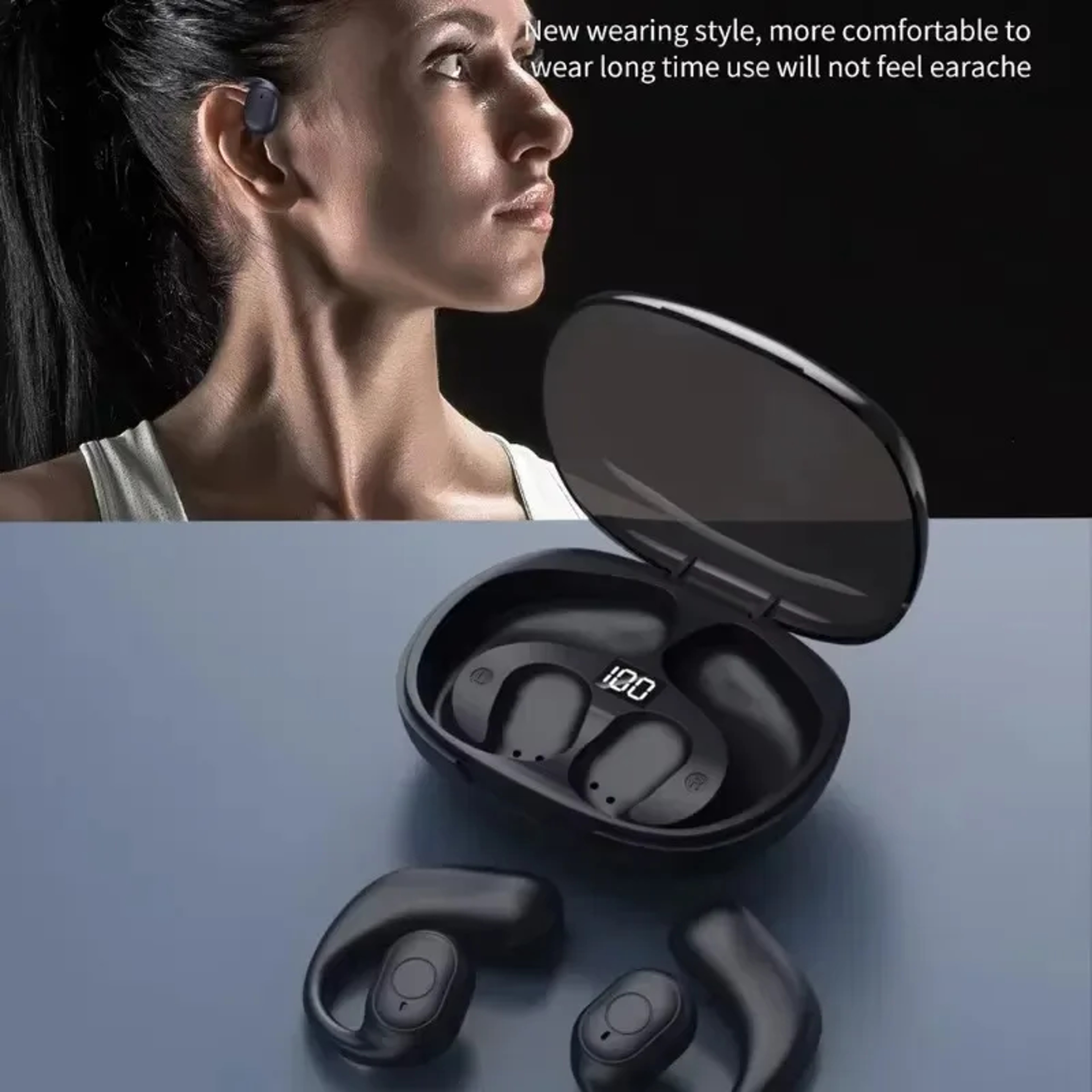 Wireless Bluetooth Earphones with Microphone – view 4