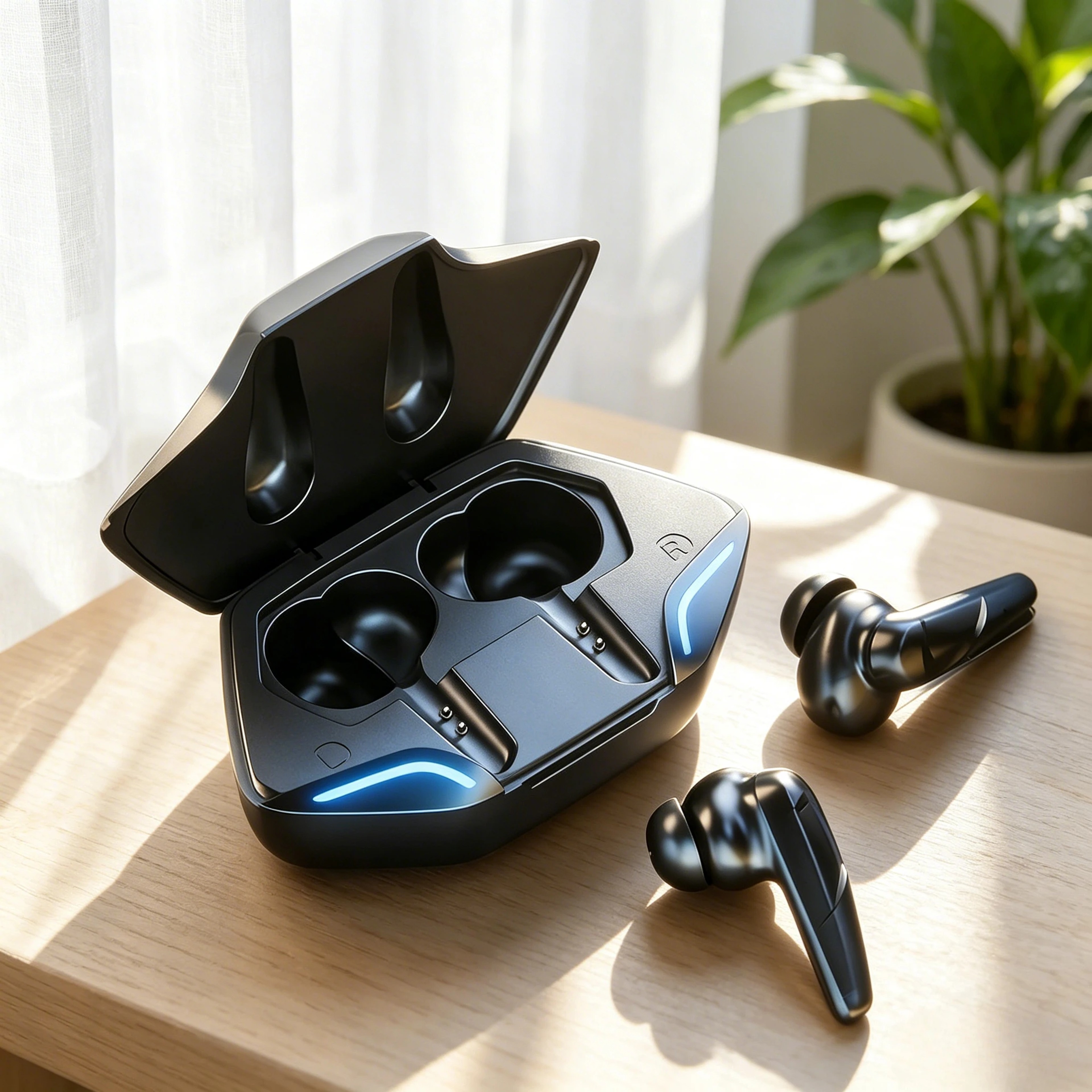 Wireless Gaming Earbuds With Mic Noise Reduction And HiFi Bass 0