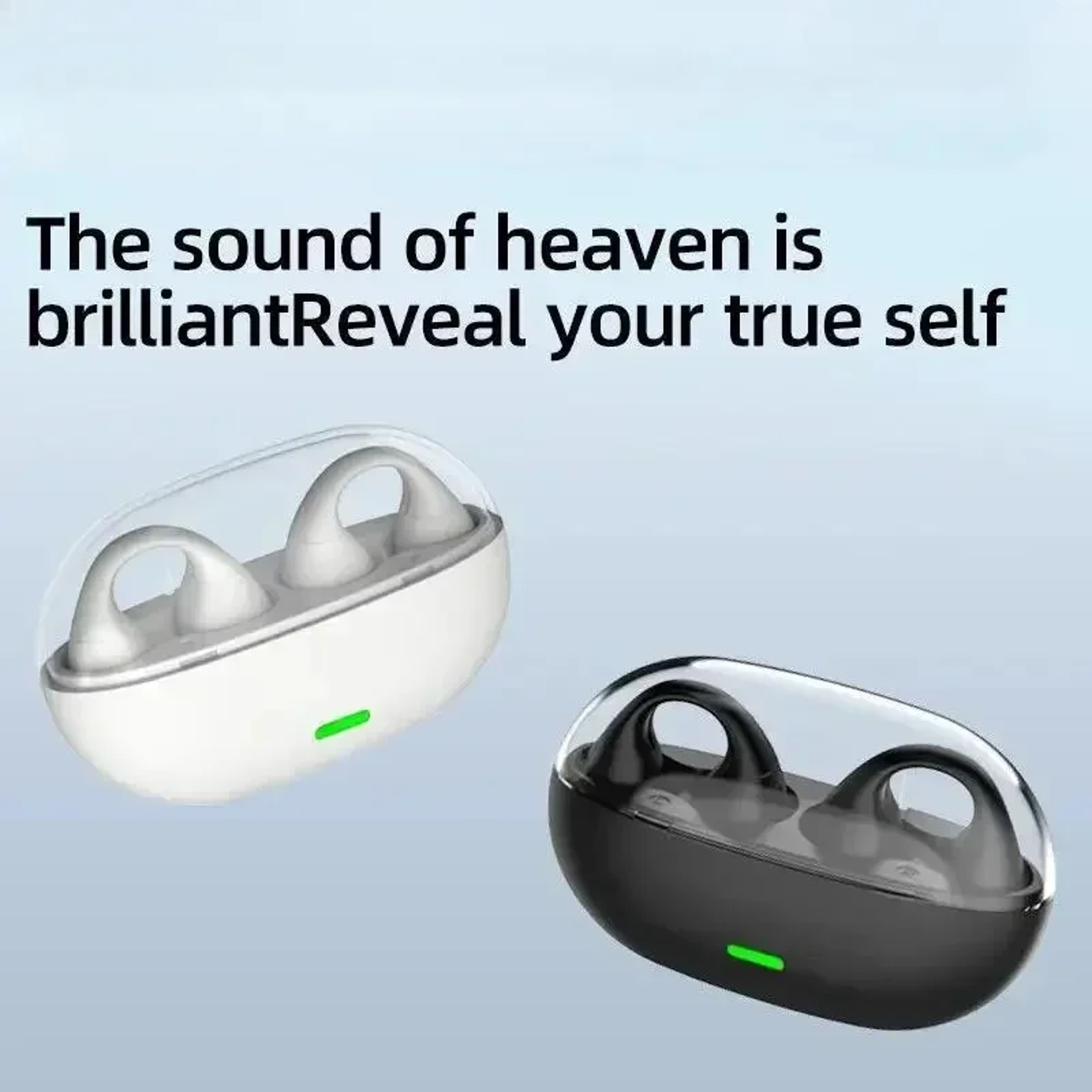 Earclip Wireless Bluetooth Headset OWS Anti Sweat HD Stereo Earphones 4