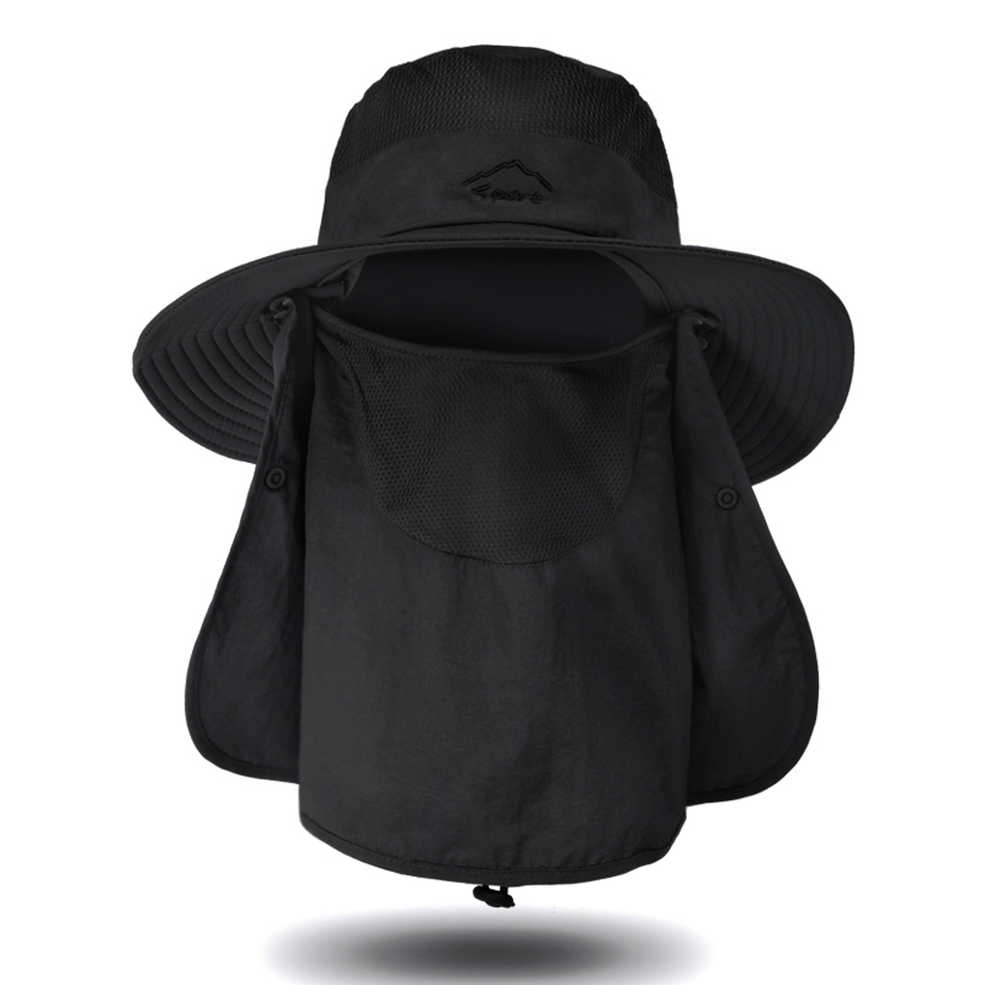 Fishing Hat With Face Mask Hat Design Quick Dry Sun Hat For Outdoor Protection 14