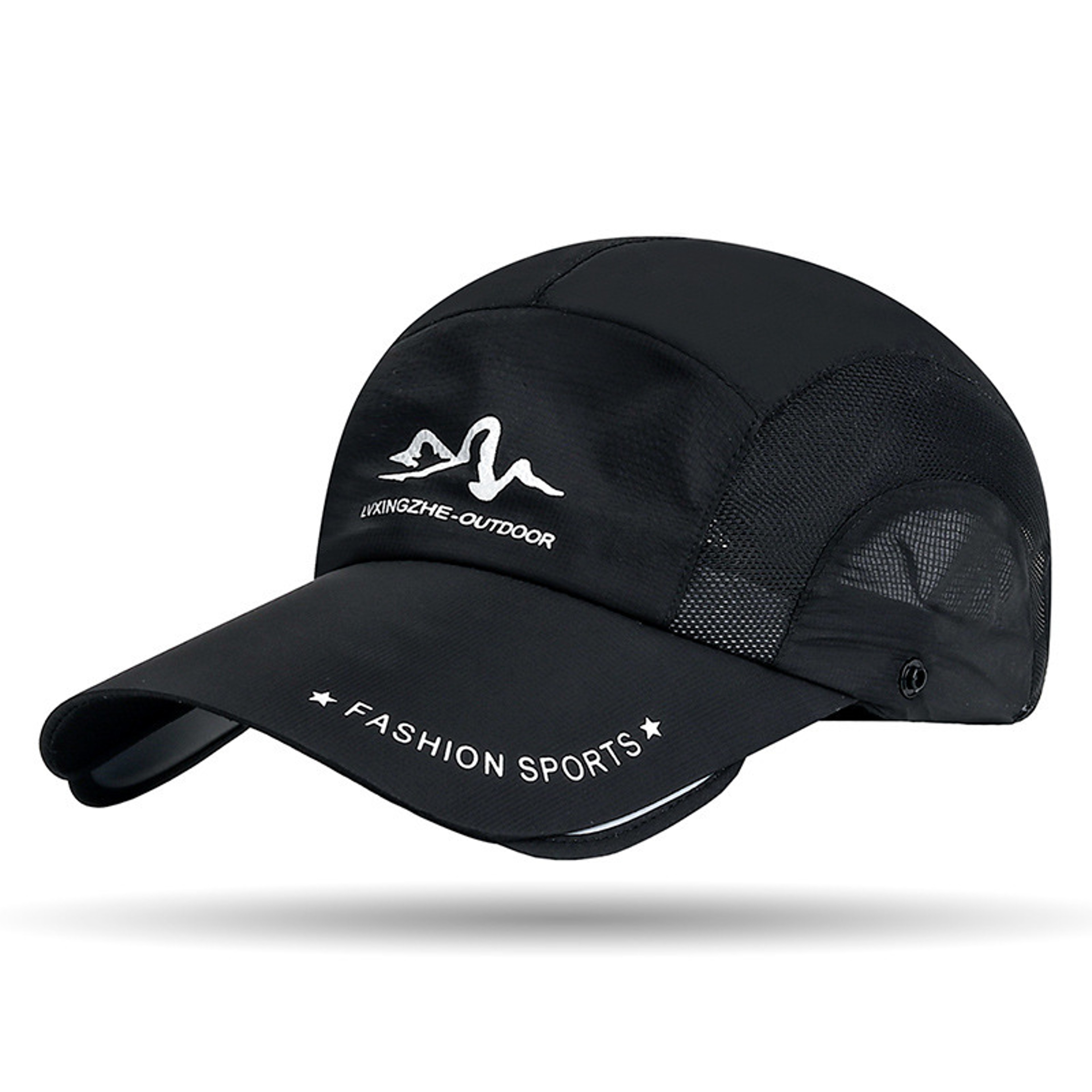 Retractable Sun Protection Hat With Detachable Neck Veil Quick Dry Outdoor Cap 3
