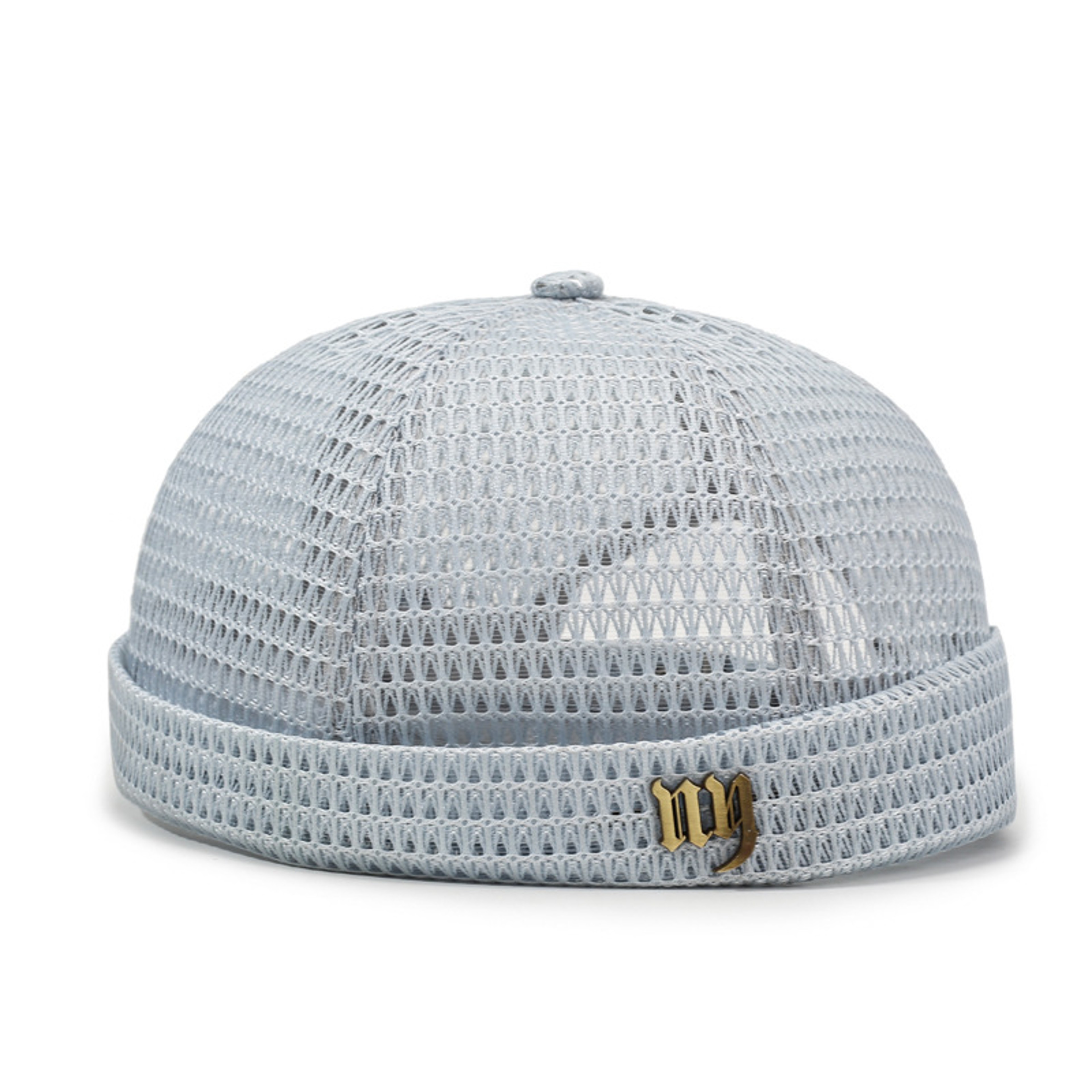 Breathable Mesh Brimless Hat Lightweight Summer Sun Hat For Outdoor Casual Wear 1