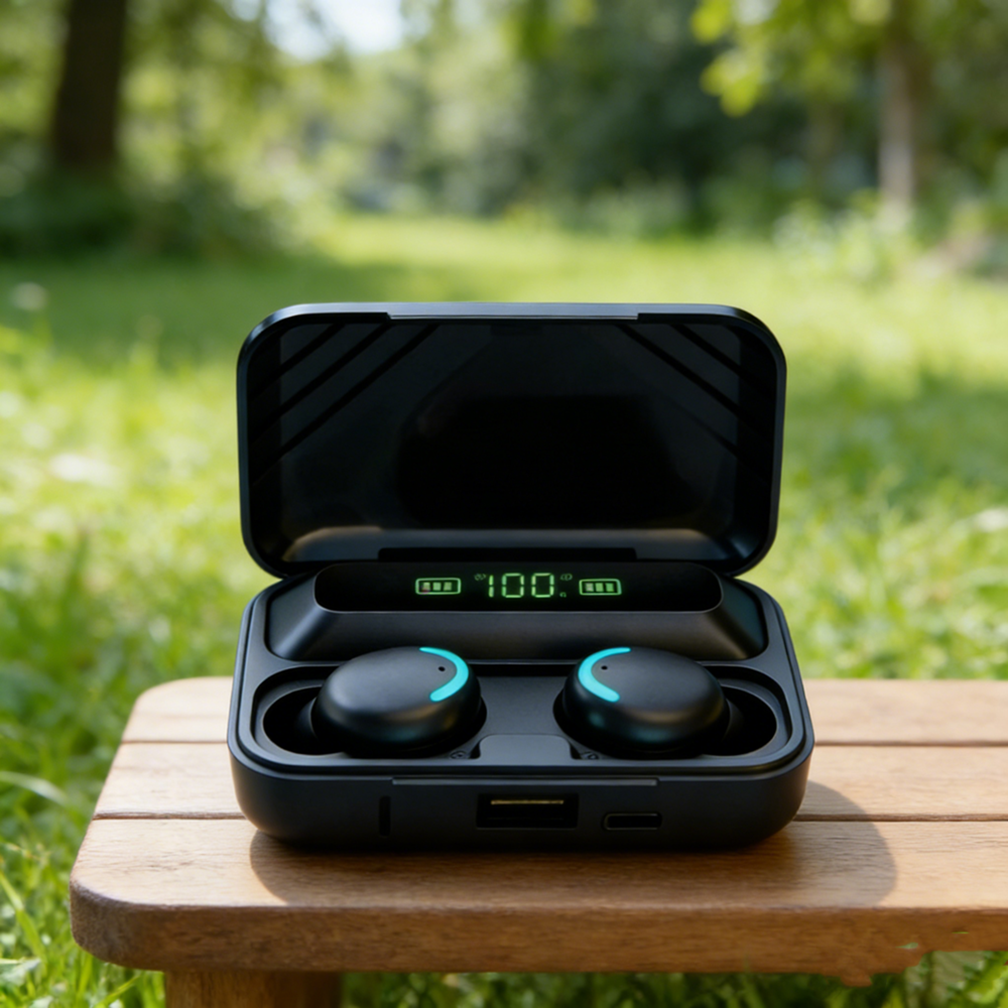 High Bass TWS Wireless Earbuds with Touch Control for Sports – view 1