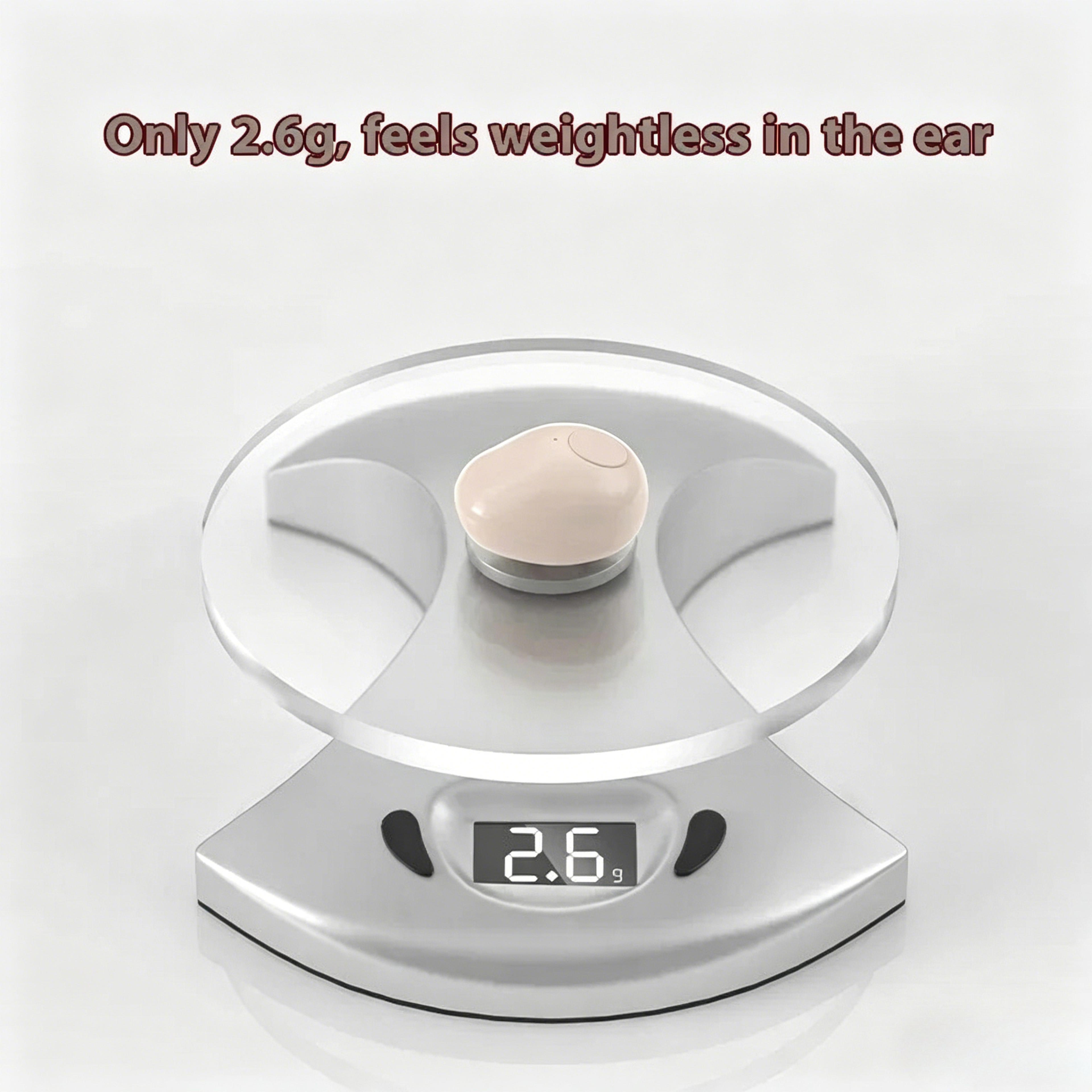 Mini Wireless Earbuds Bluetooth Headphones With Mic Lightweight Sleep Music Earphones 3