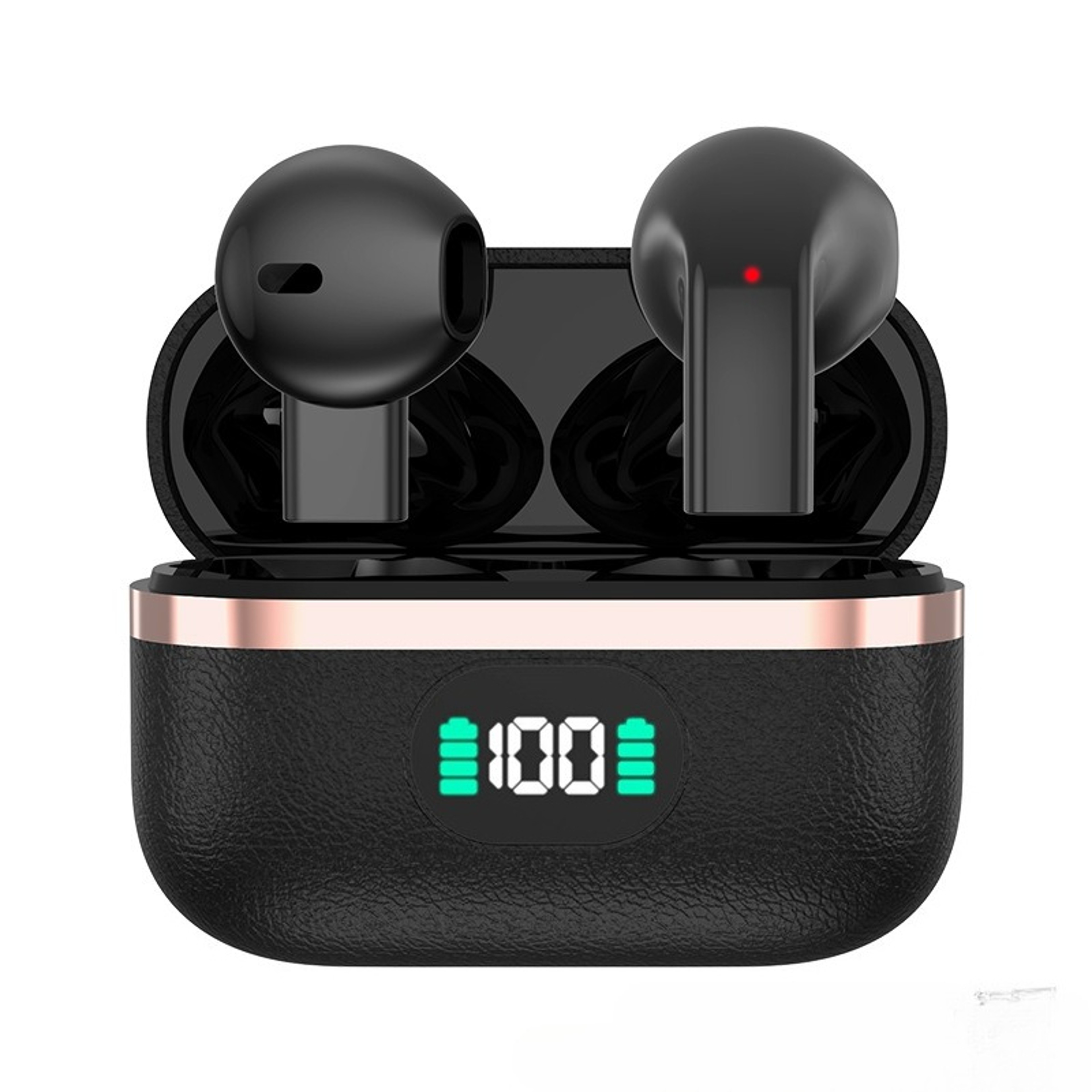 Wireless Bluetooth Earbuds with Mic Display Long Battery Life Semi In Ear Earphones – view 9
