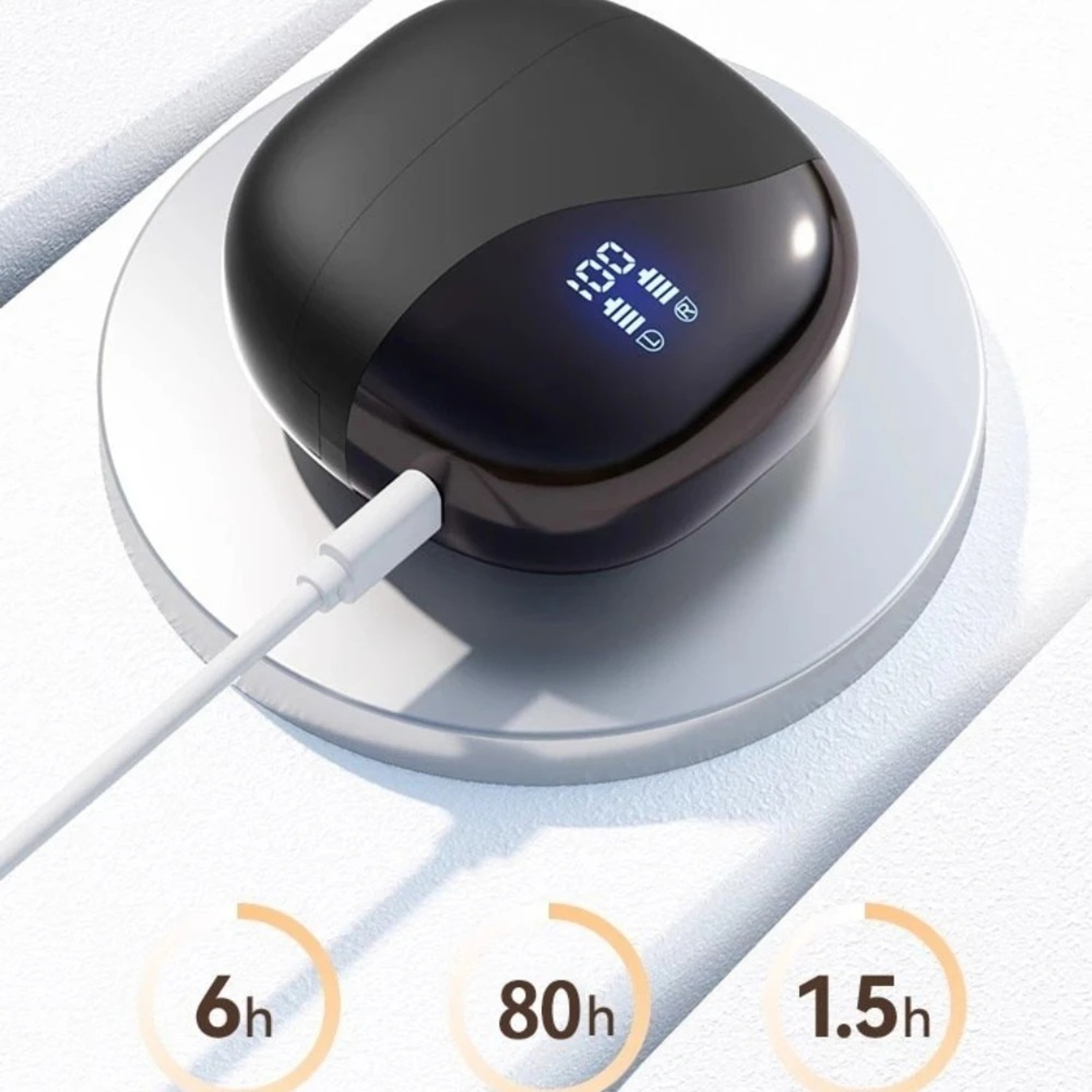 Open Ear Bluetooth Earbuds Wireless Headphones with Secure Hook Waterproof Design for Gym Running – view 6