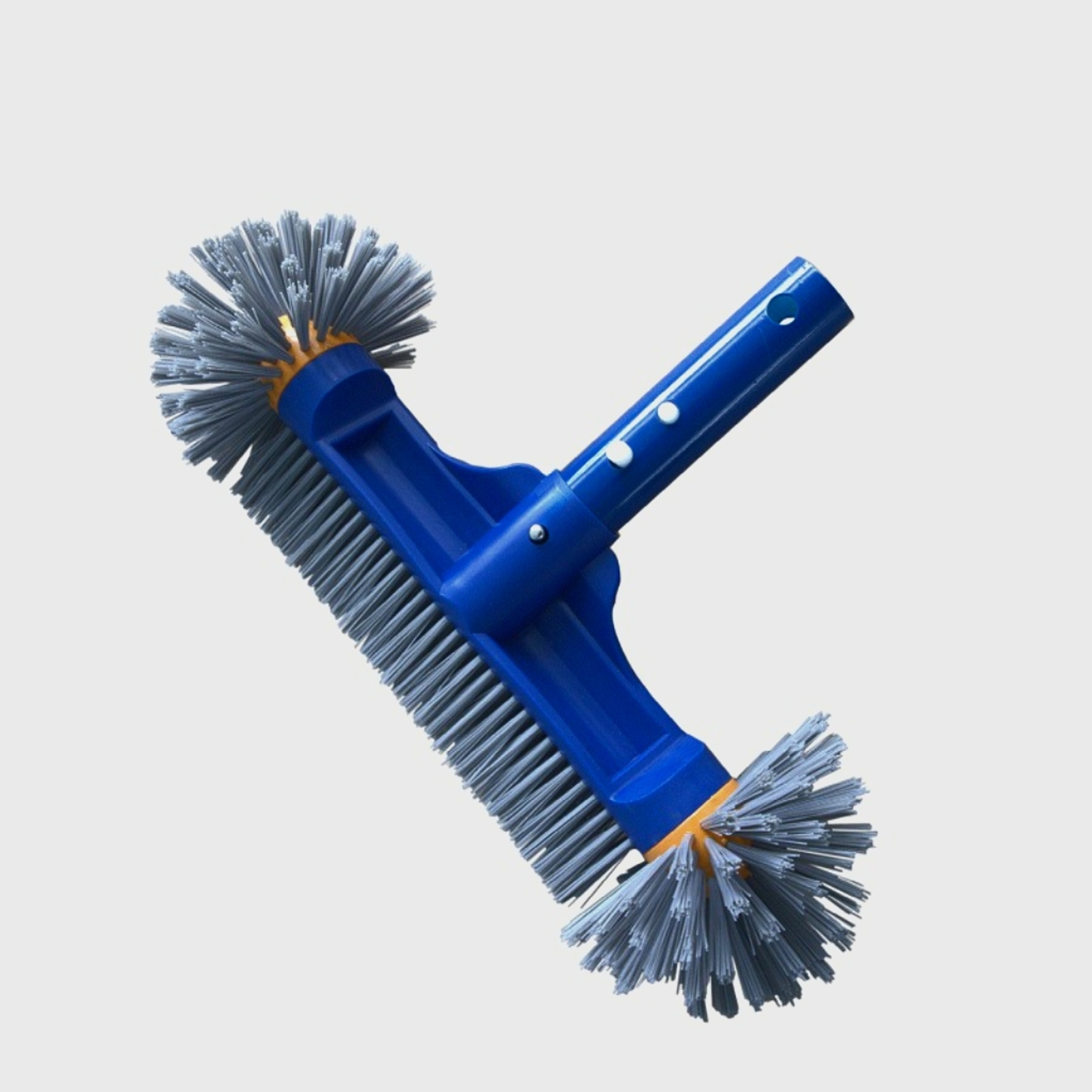 Heavy Duty Pool Brush with Detachable Aluminum Handle for Easy Pool Wall and Corner Cleaning – view 7