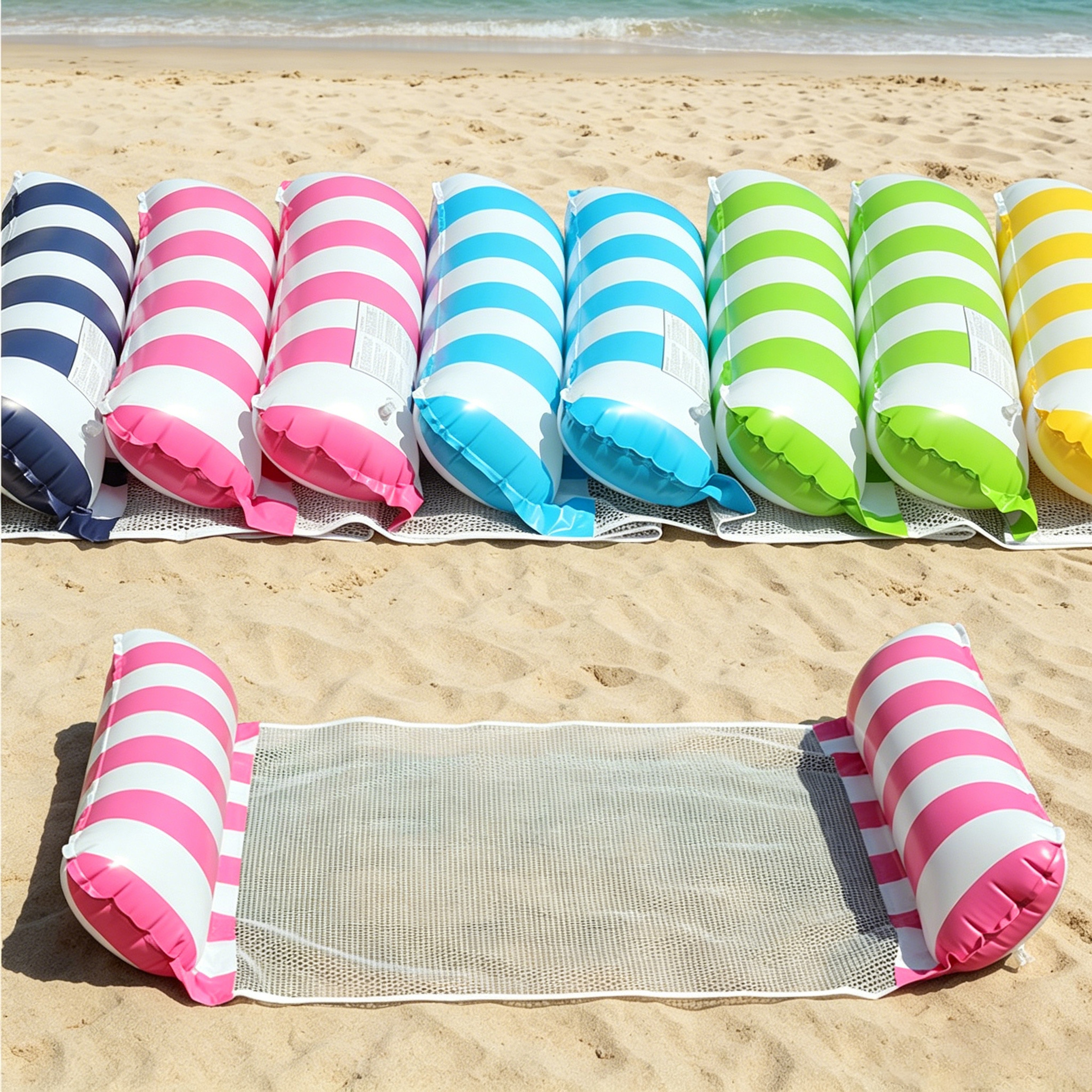 Inflatable Pool Hammock Float Lounge Chair Water Float for Adults – view 1