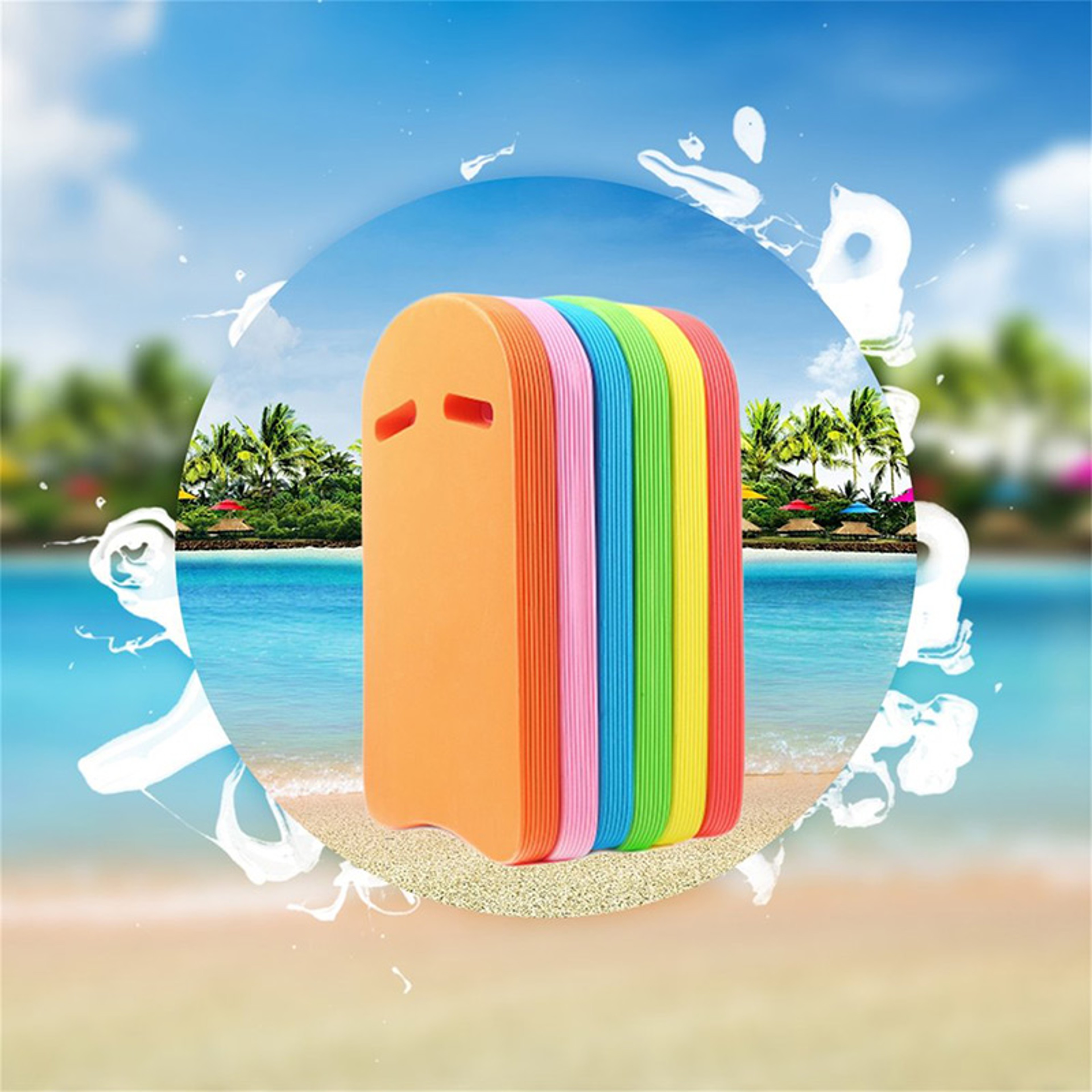 Swimming Kickboard Pool Training Aid for Kids Adults Swim Learning Float Board – view 4