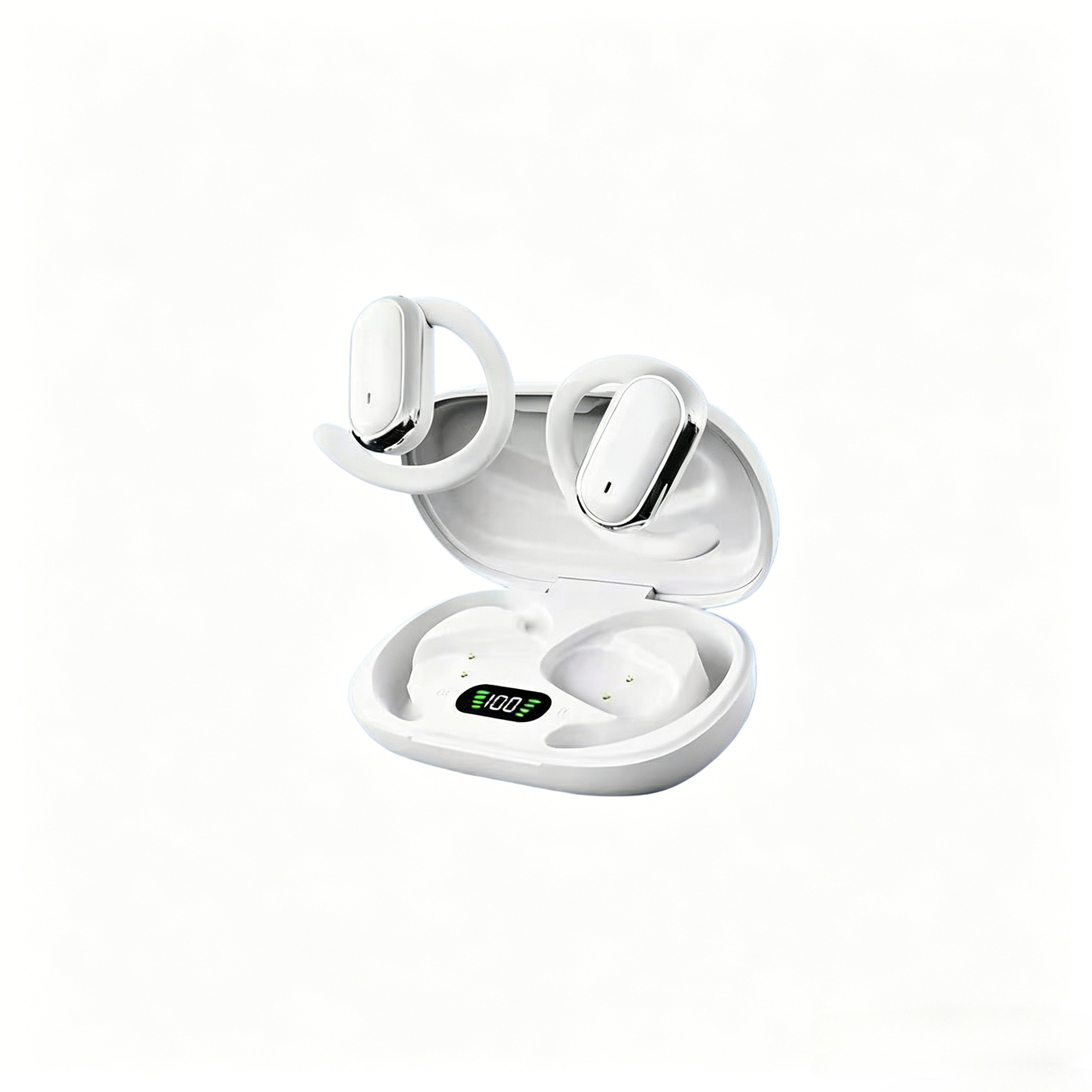 Bluetooth OWS Ear Hook Wireless Earphones with Smart LED Display and Comfortable Open Ear Design – view 8