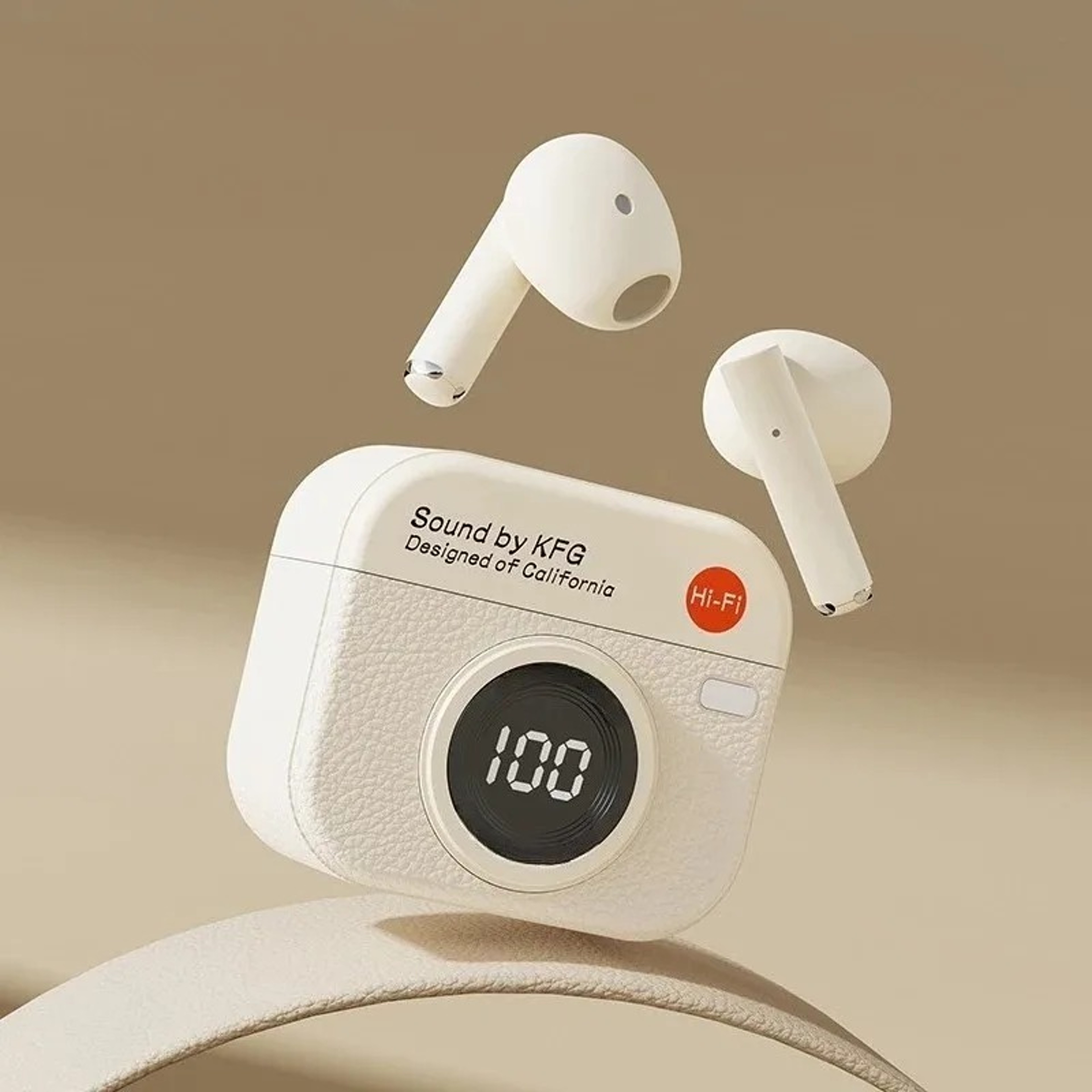 Retro Camera TWS Wireless Earbuds with HiFi Stereo Sound – view 6