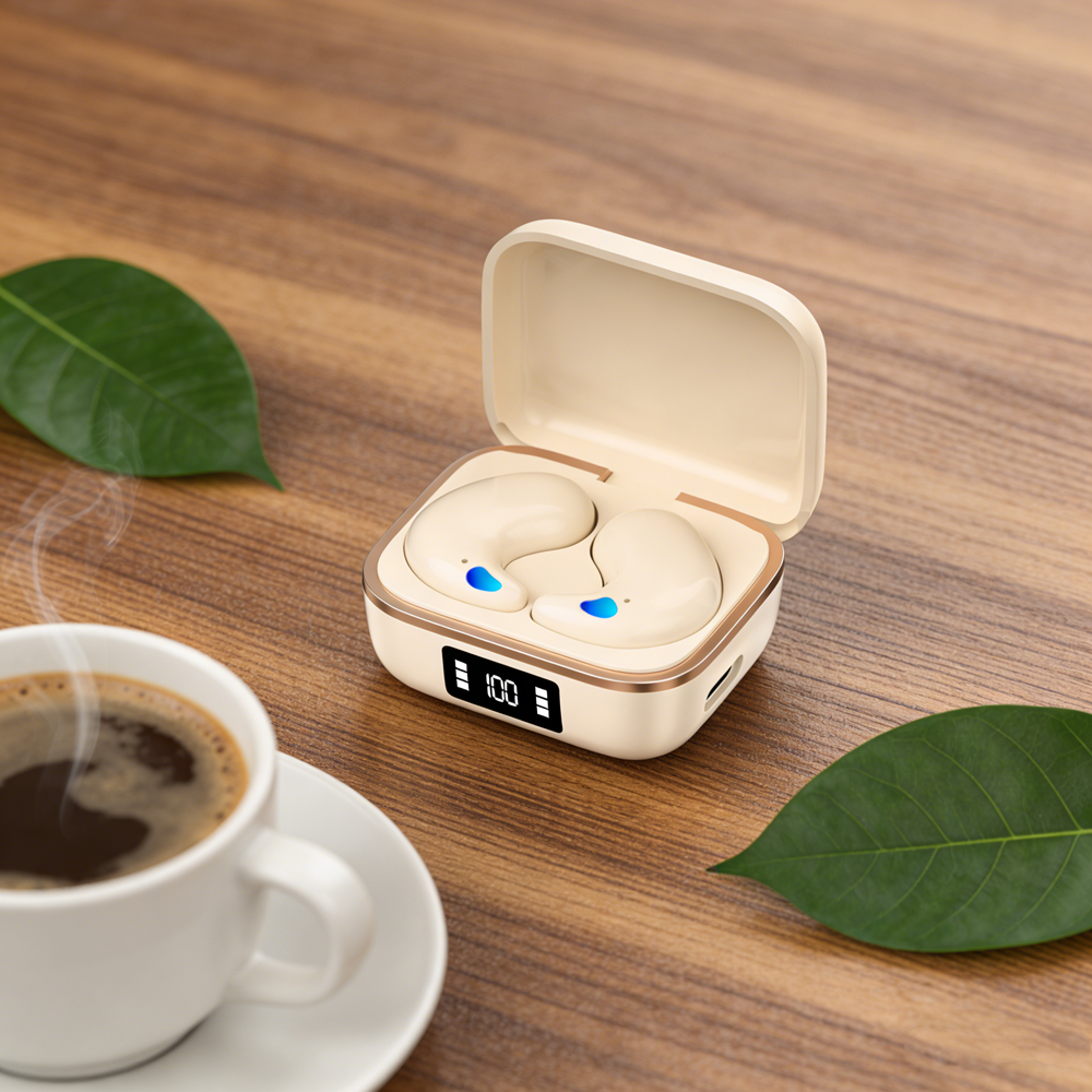 Mini Wireless Bluetooth Earbuds with Noise Reduction Stereo Sound for Sports Gaming and Sleep – view 6