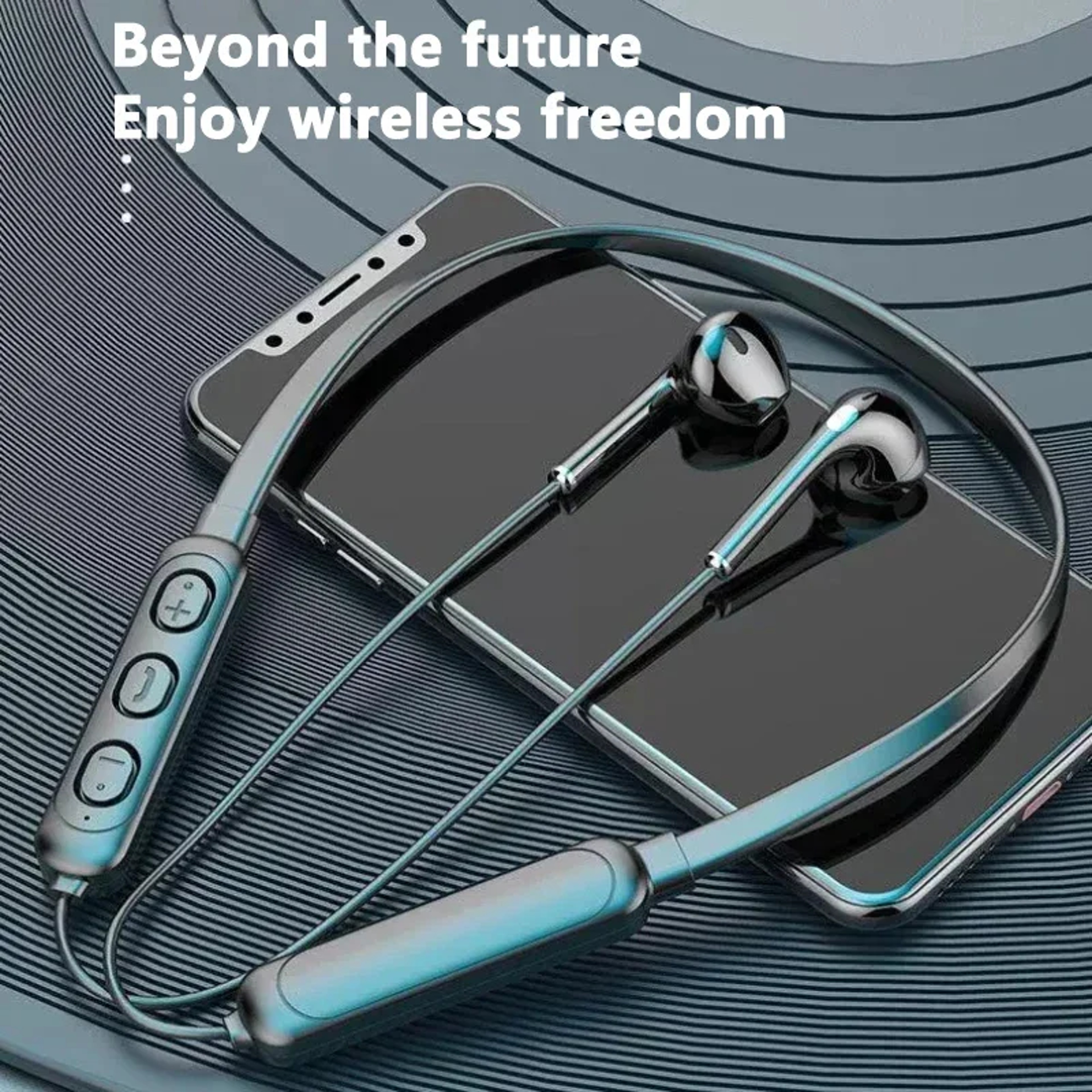 Wireless Bluetooth Neckband Headset with Stereo Sound and Noise Reduction for Sports Calls – view 6