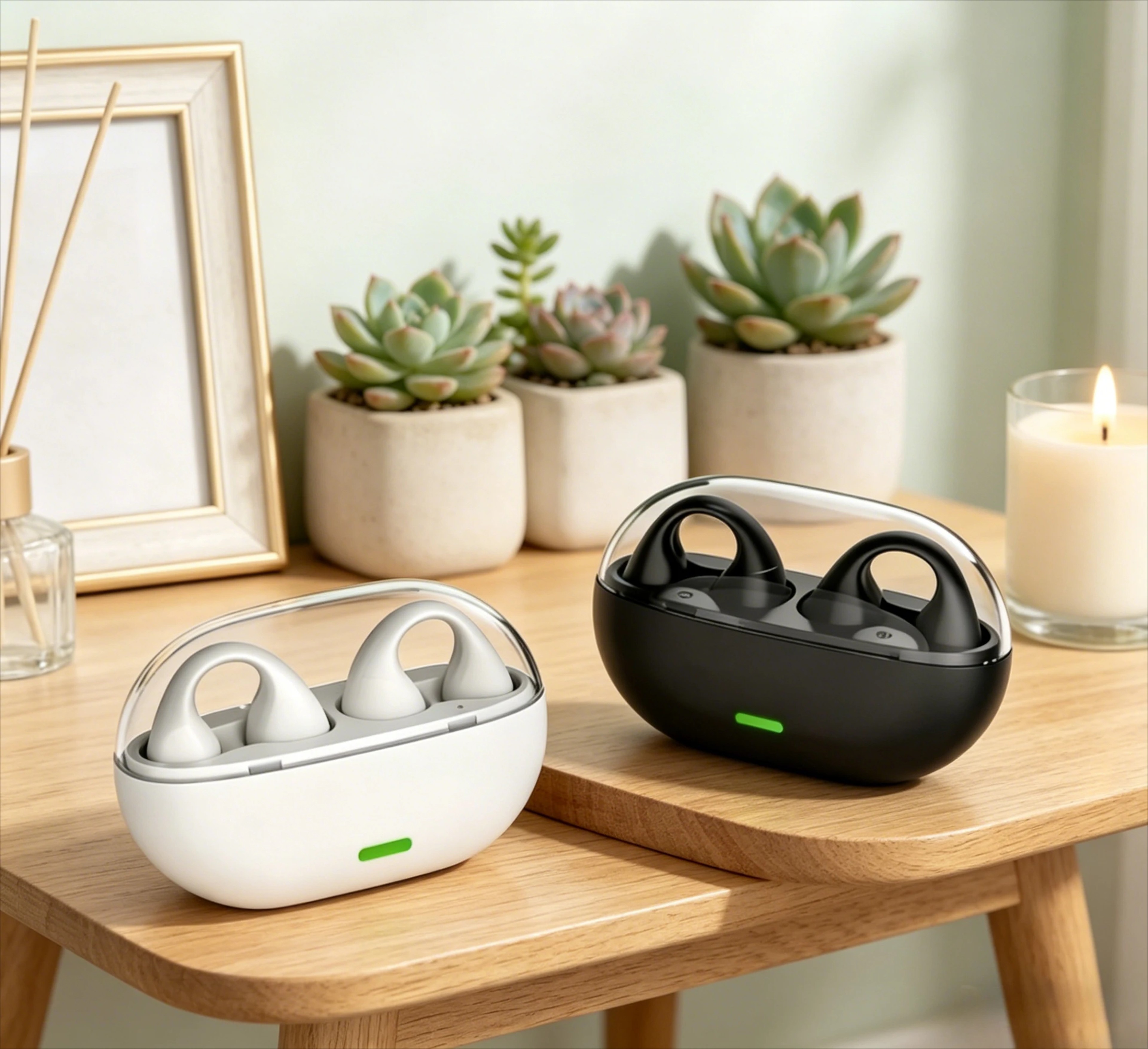 SonicFit Custom EQ TWS Wireless Earbuds Noise Isolating Bluetooth Headphones – view 2