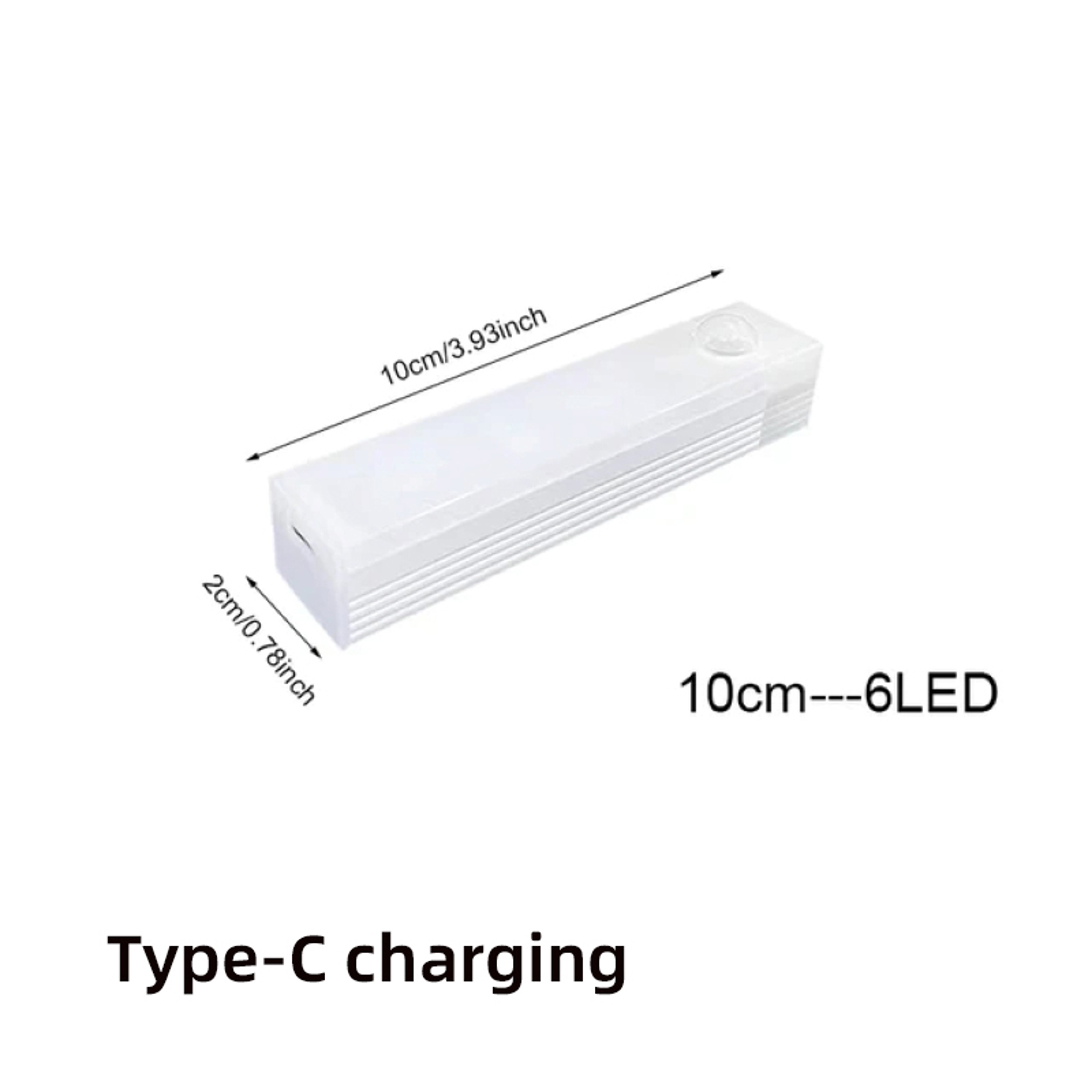 Motion Sensor LED Night Light Rechargeable Wireless Cabinet Lamp For Bedroom And Stairs 6