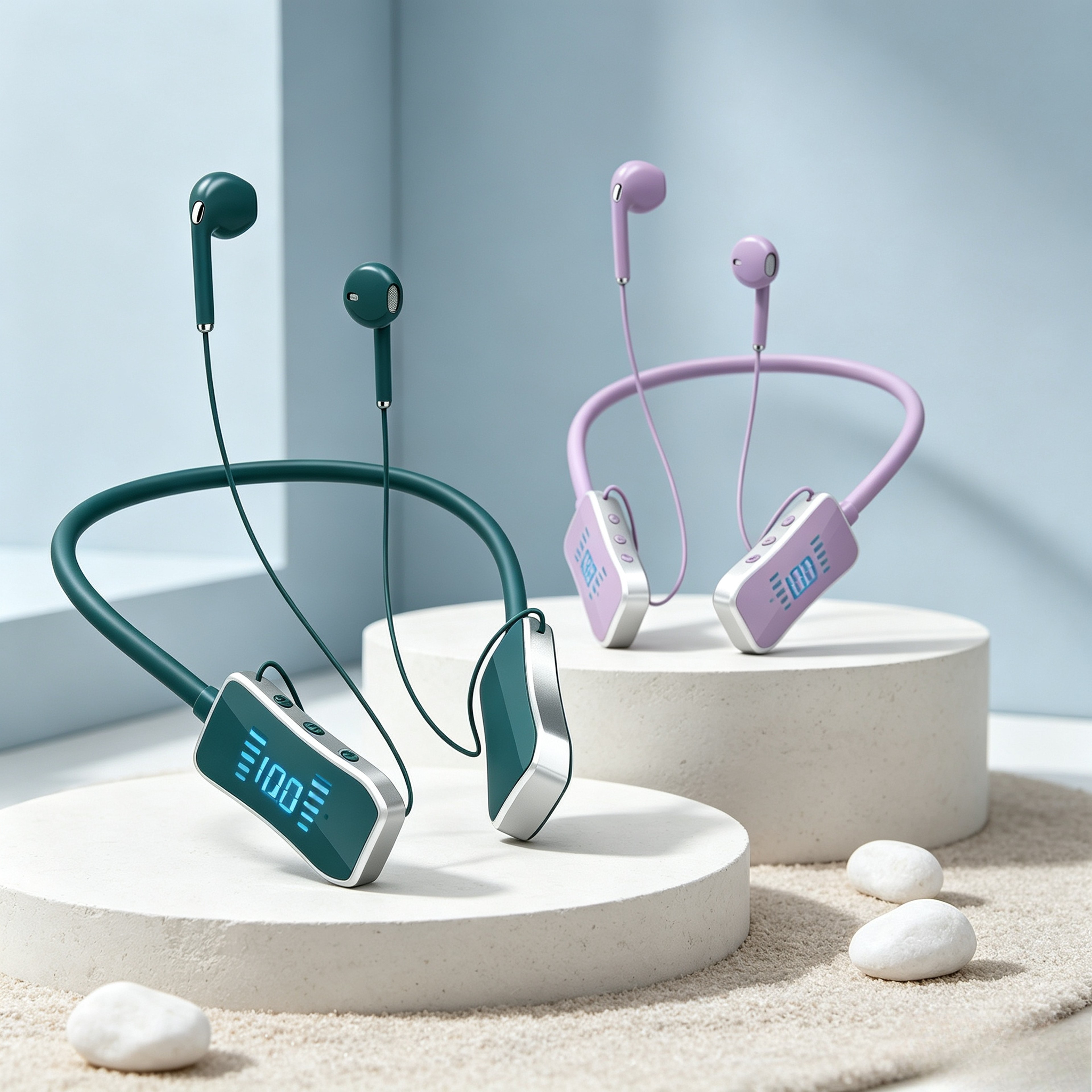 Wireless Bluetooth Earbuds with Silicone Tips Noise Isolating TWS Headphones – view 2