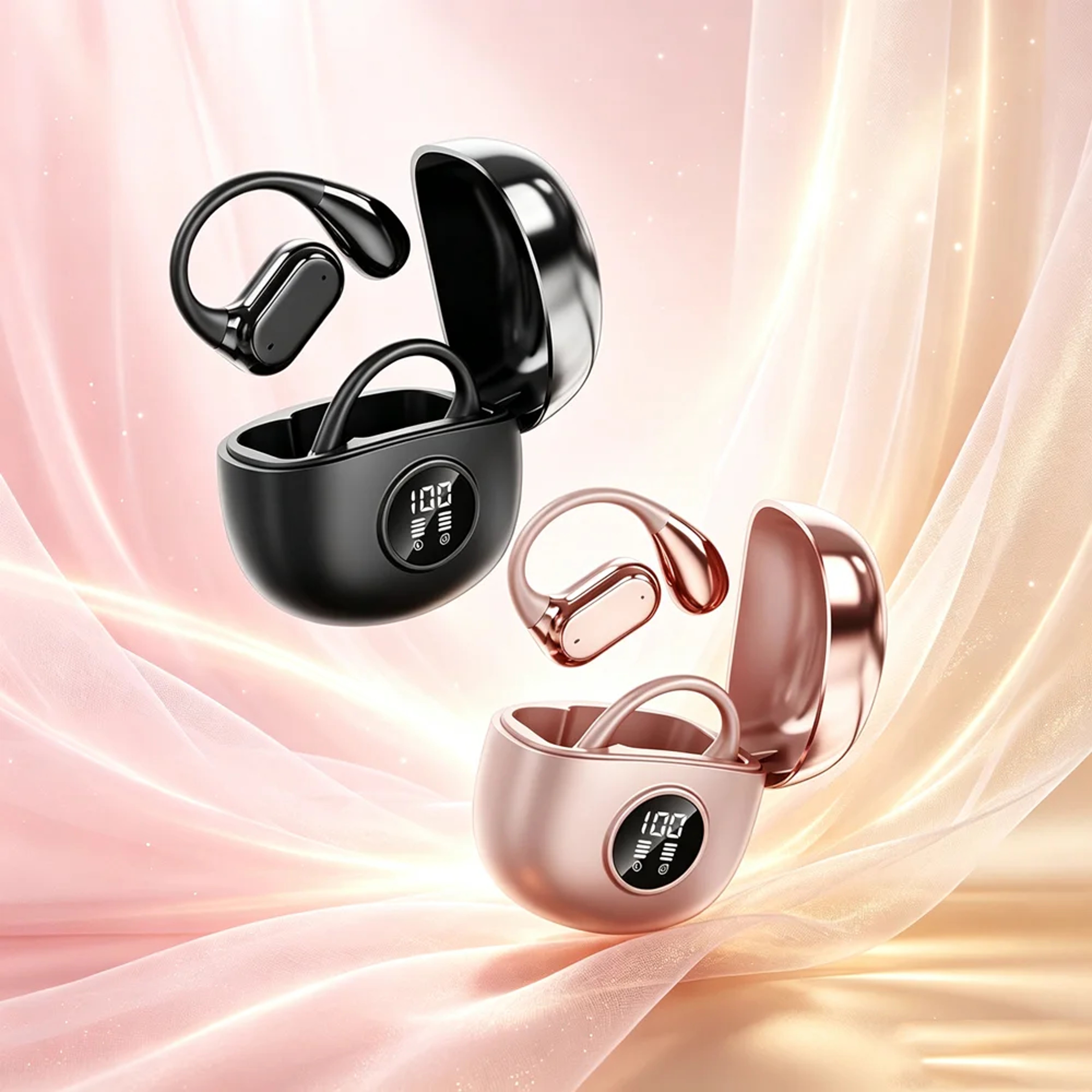 Wireless Earbuds with Active Noise Cancellation Bluetooth Headphones – view 1