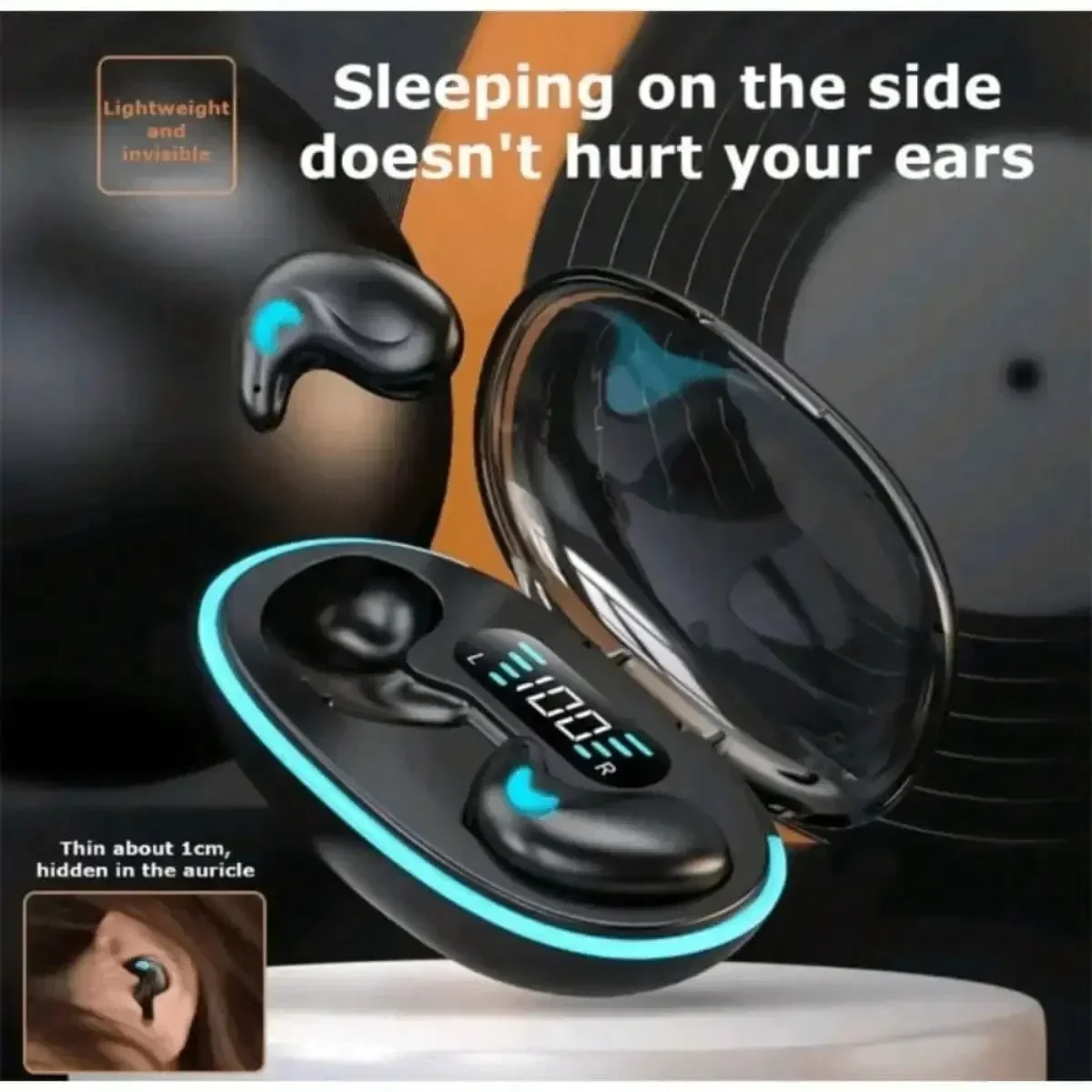 Wireless Bluetooth Earbuds Sweat Resistant TWS Headphones with Deep Bass for Sports and Daily Use – view 6