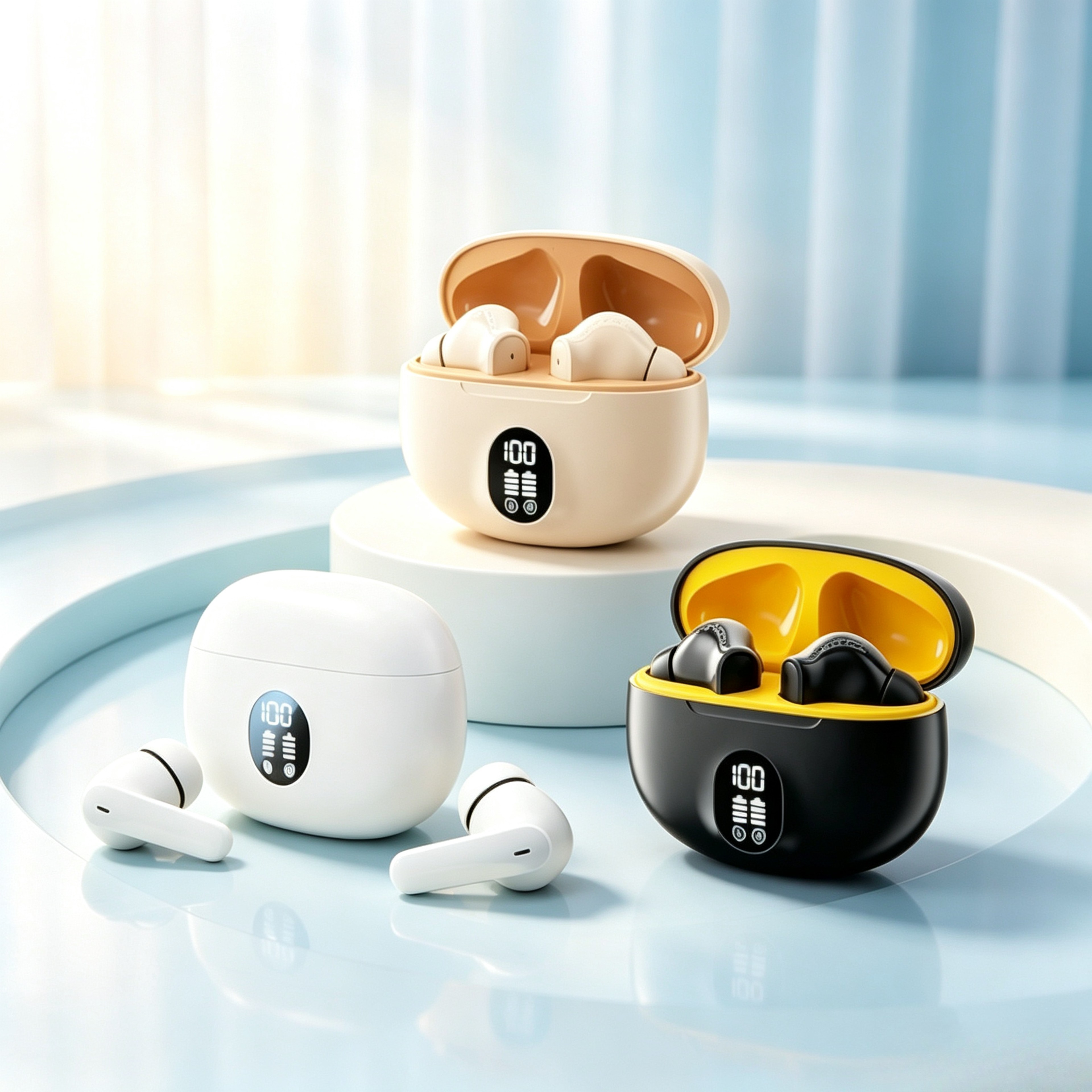 TWS Bluetooth Wireless Earbuds with Clear Calls and Seamless Connectivity – view 2
