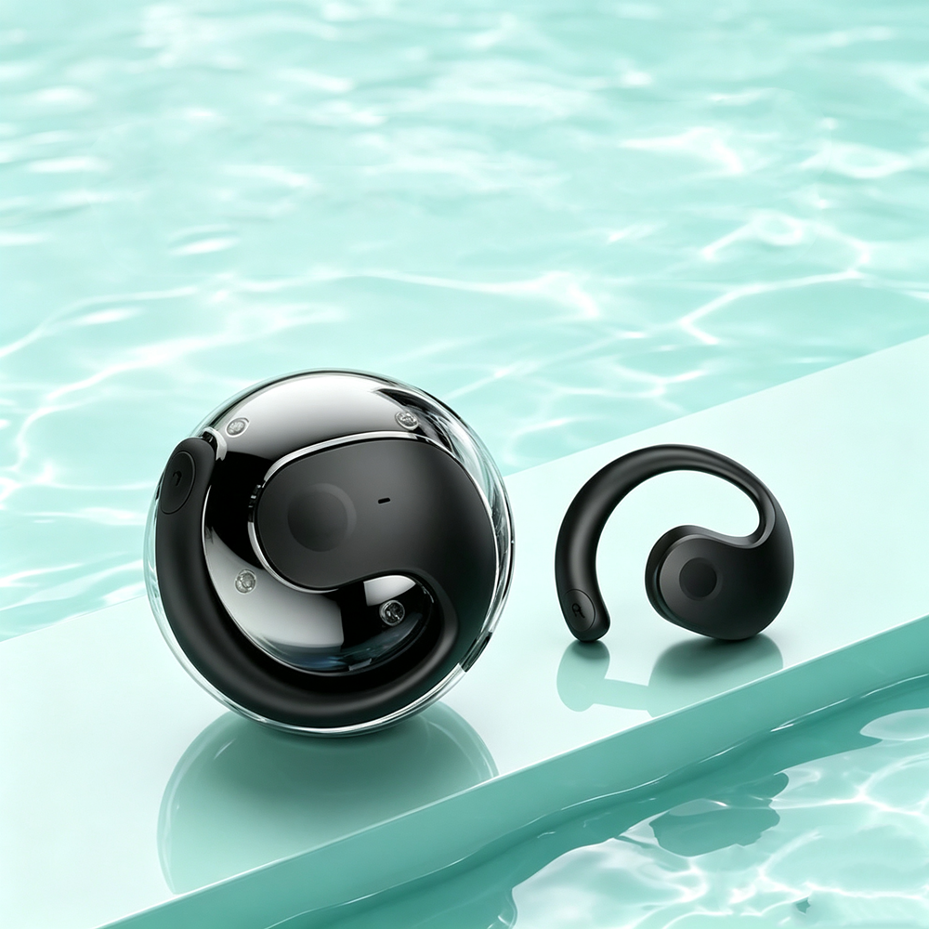 Smart Touch Wireless Bluetooth Earbuds with HiFi Stereo and Built In Mic – view 1