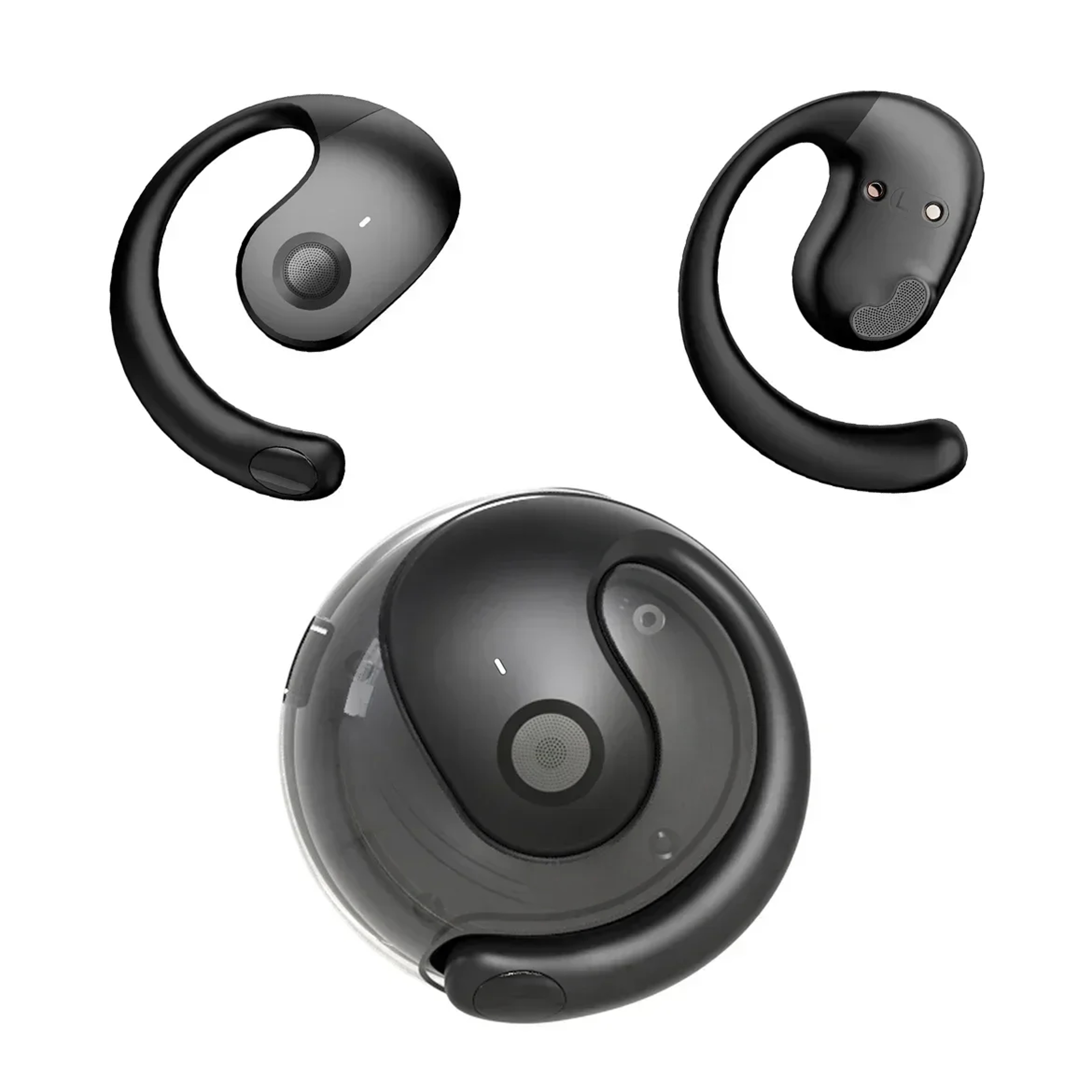 Bluetooth Ear Hook Wireless Headphones with Mic for Business Calls and Music – view 7