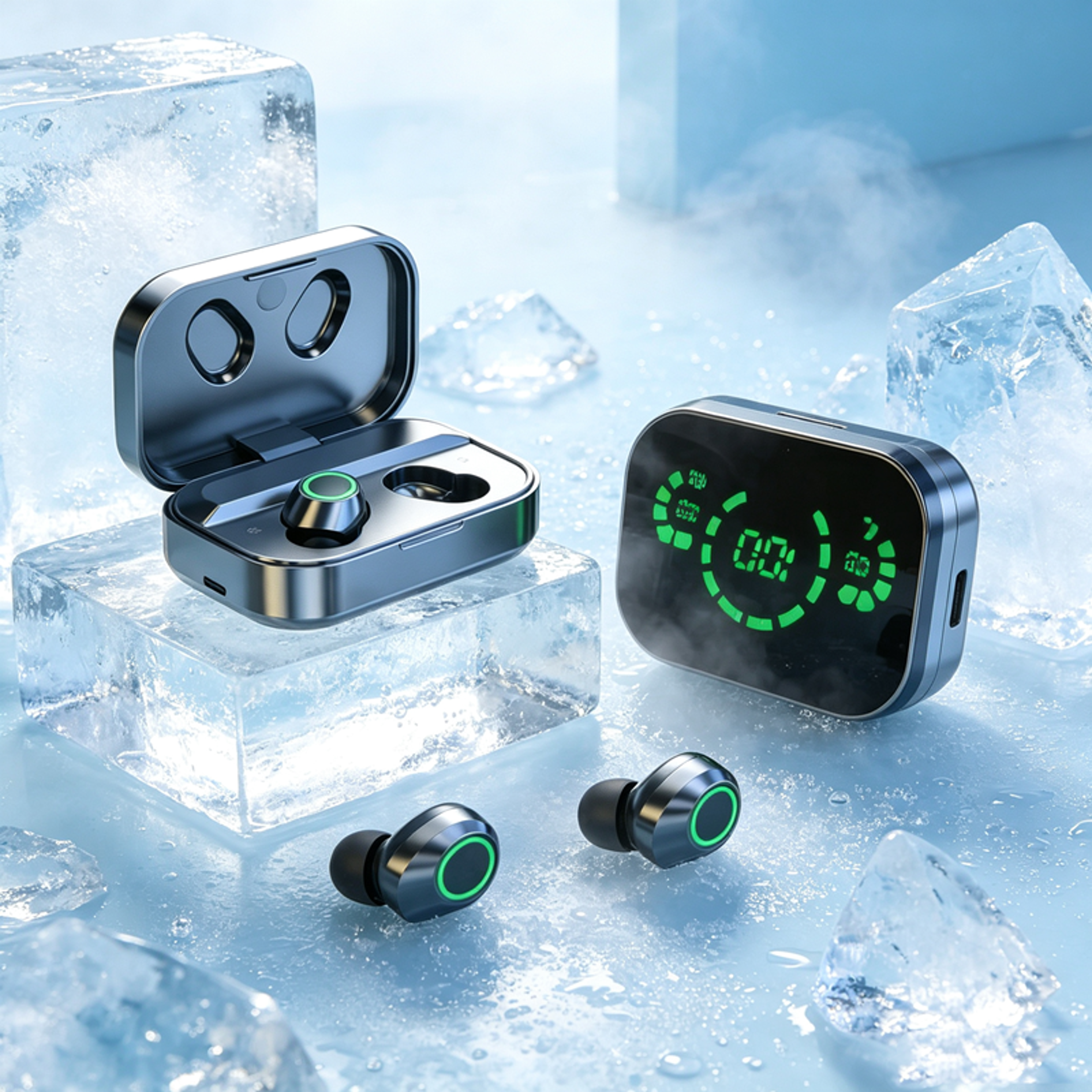 Original TWS Wireless Earbuds with Noise Reduction Microphone High Fidelity Bass Gaming Headphones – view 1