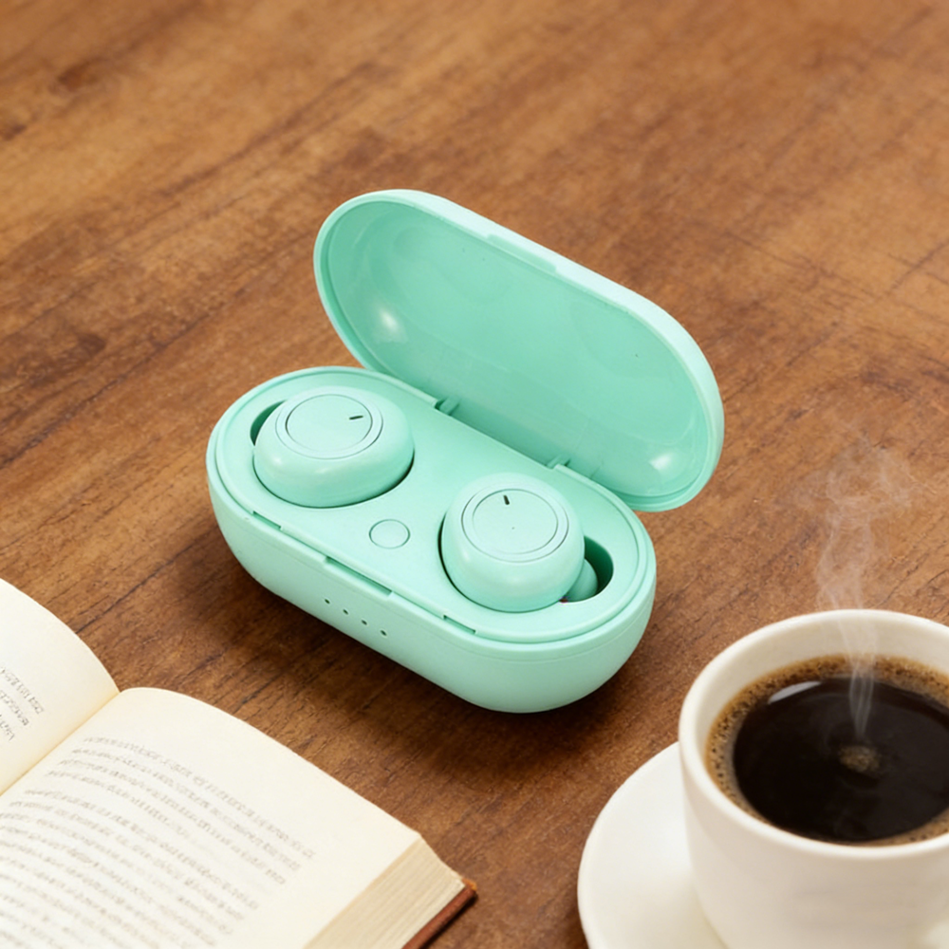 Macaron TWS Bluetooth Earbuds Wireless Waterproof Sport Earphones – view 1