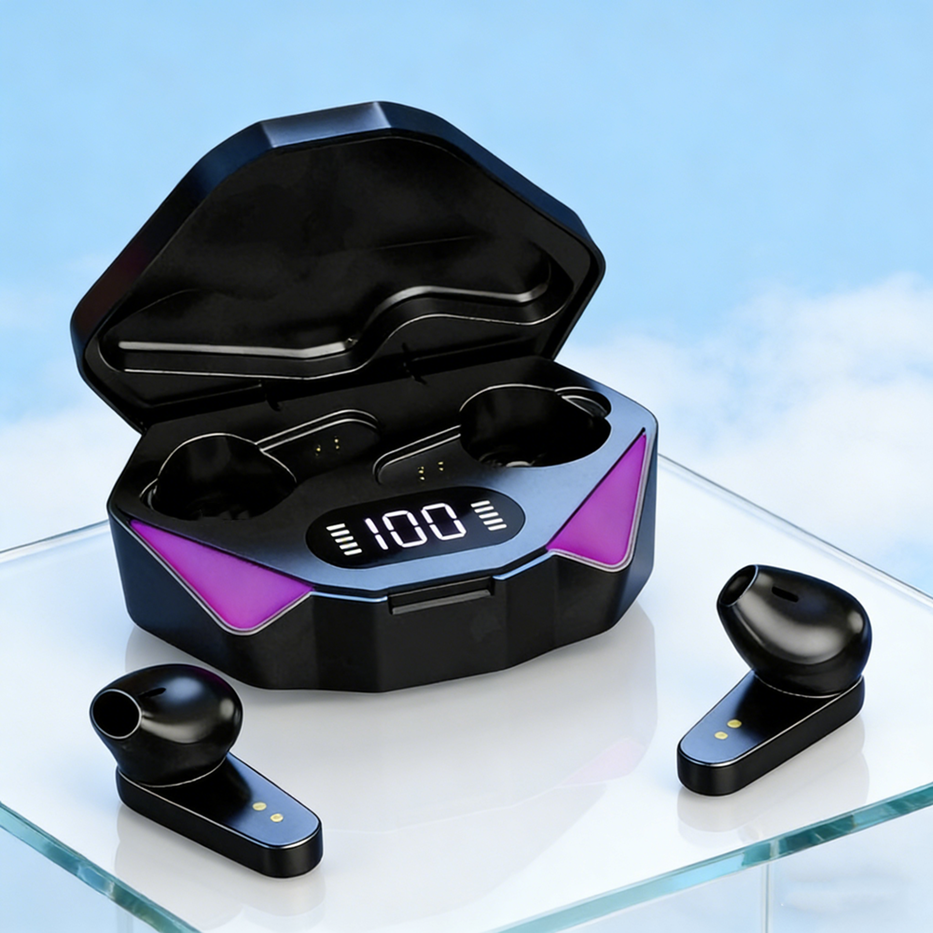 TWS Gaming Earbuds Bluetooth Wireless Low Latency Earphones Fast Response – view 1